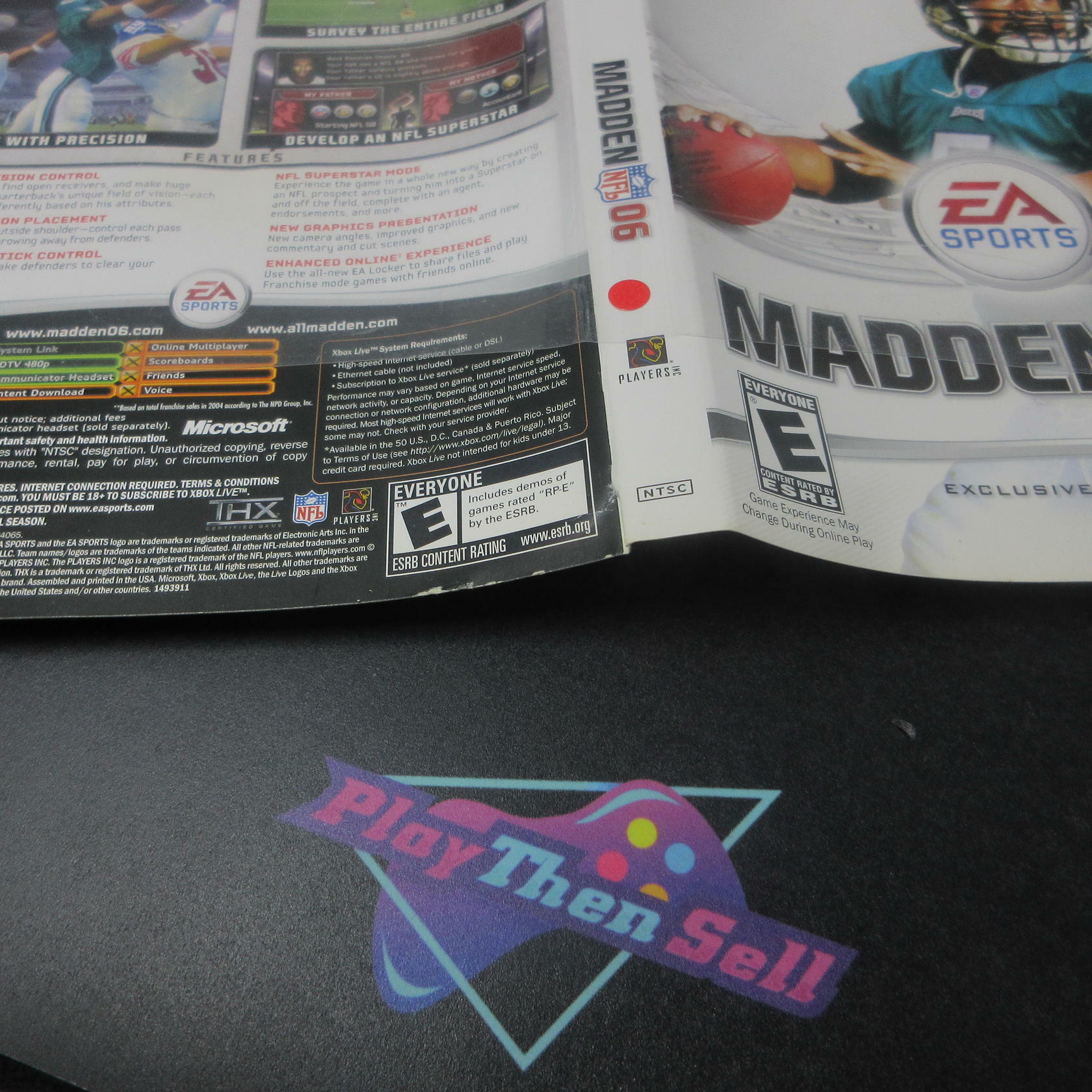 Madden NFL 06 Xbox AD/NM - Very Good