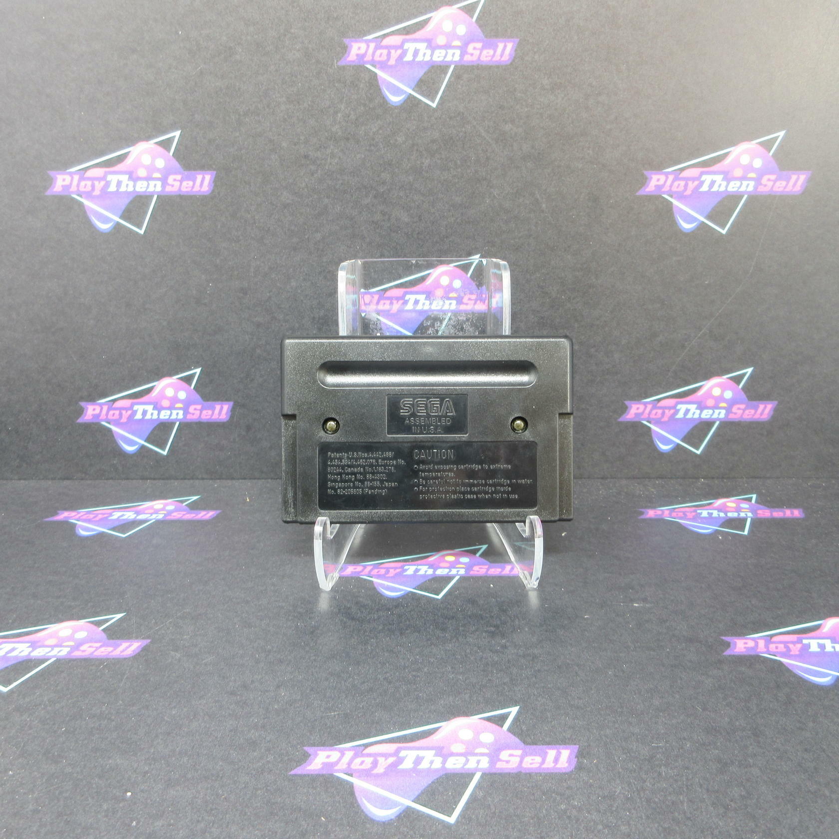 TazMania + Reg Card Sega Genesis Boxed CS Complete CIB - Very Good