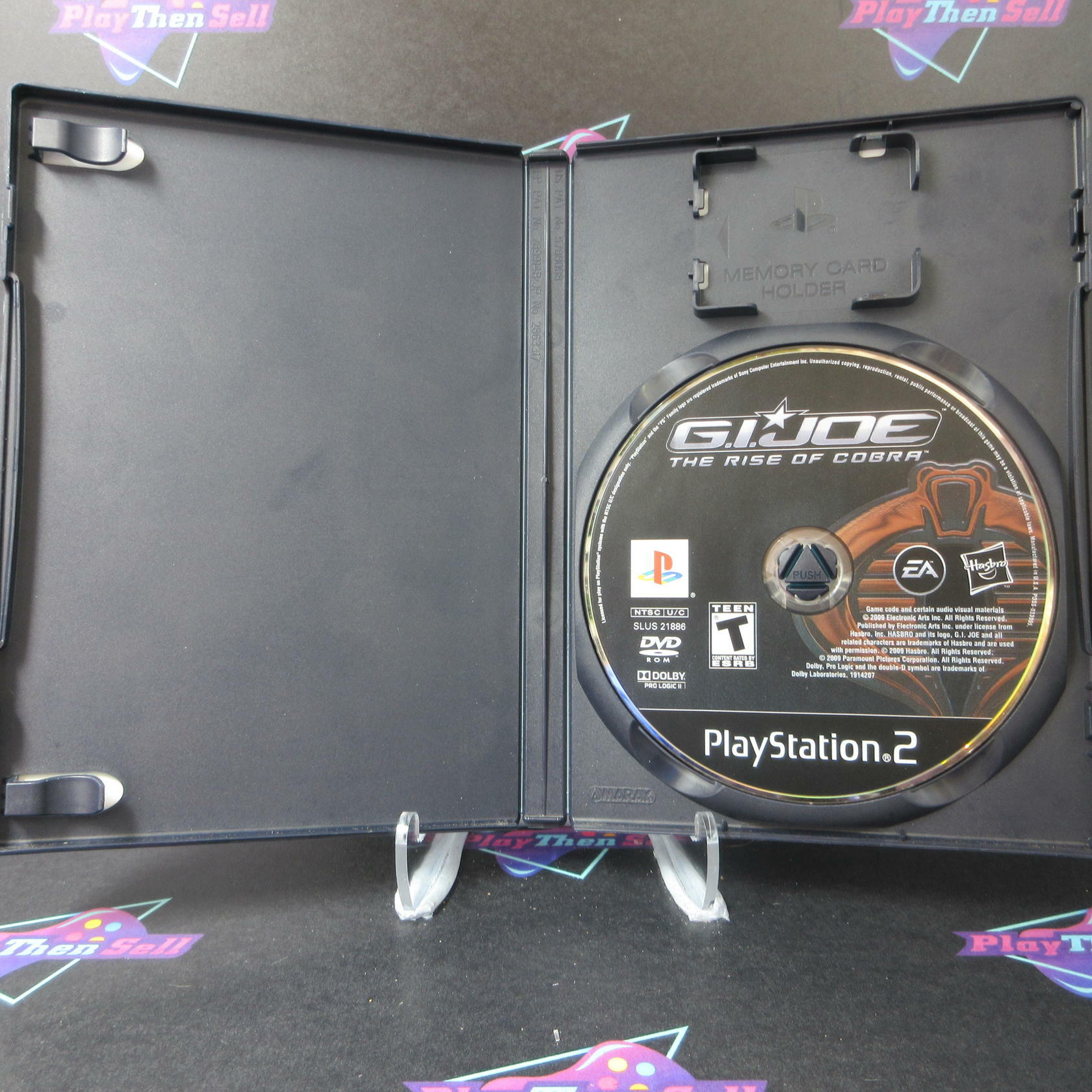 G.I. JOE The Rise of Cobra PS2 PlayStation 2 AD/NM - Very Good