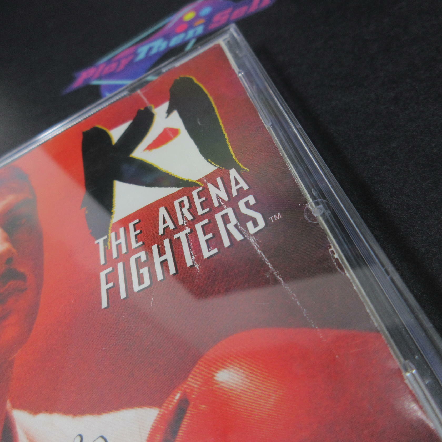 K-1 The Arena Fighters PS1 PlayStation 1 MD / No Back Art - Very Good
