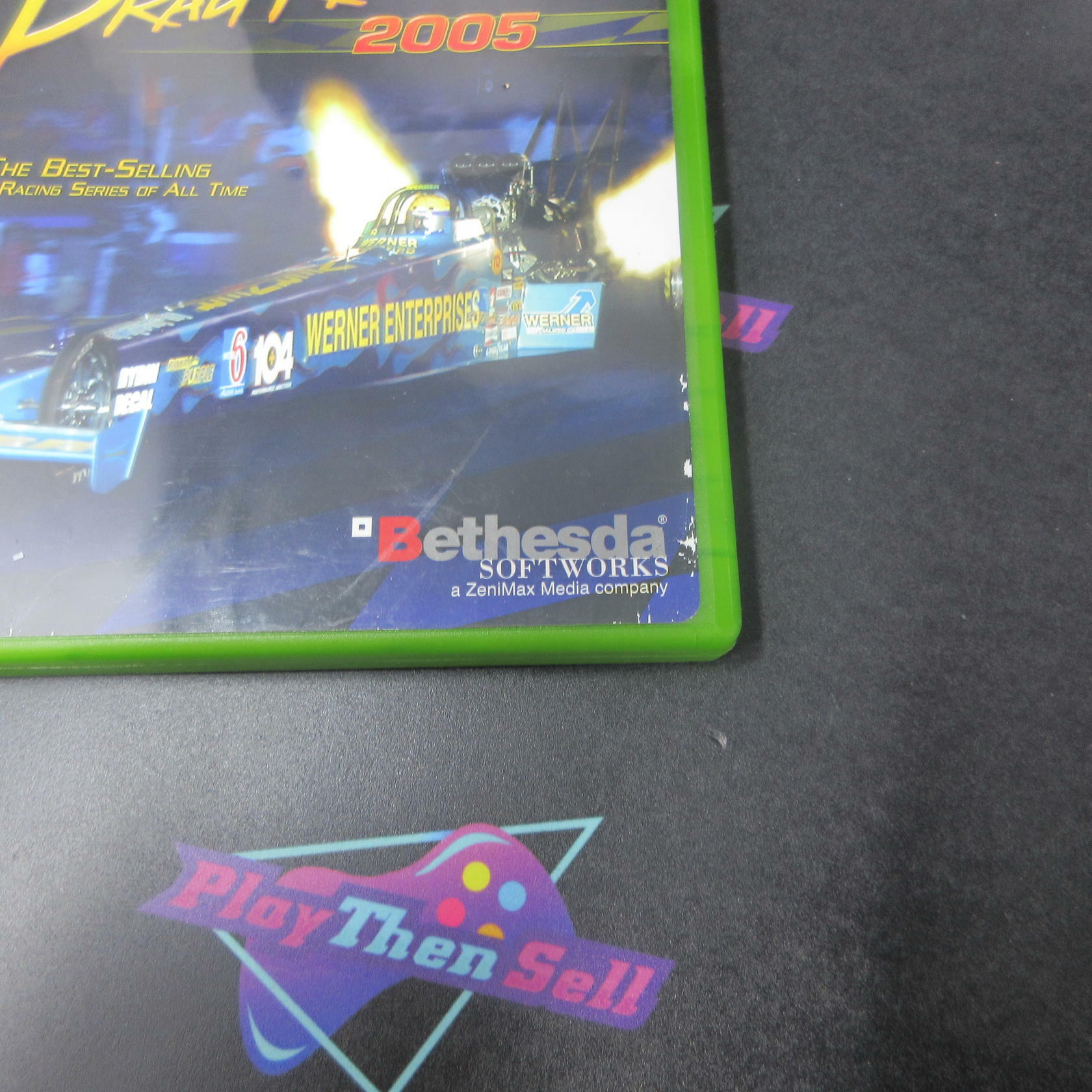 IHRA Professional Drag Racing 2005 Xbox AD Complete CIB - Very Good