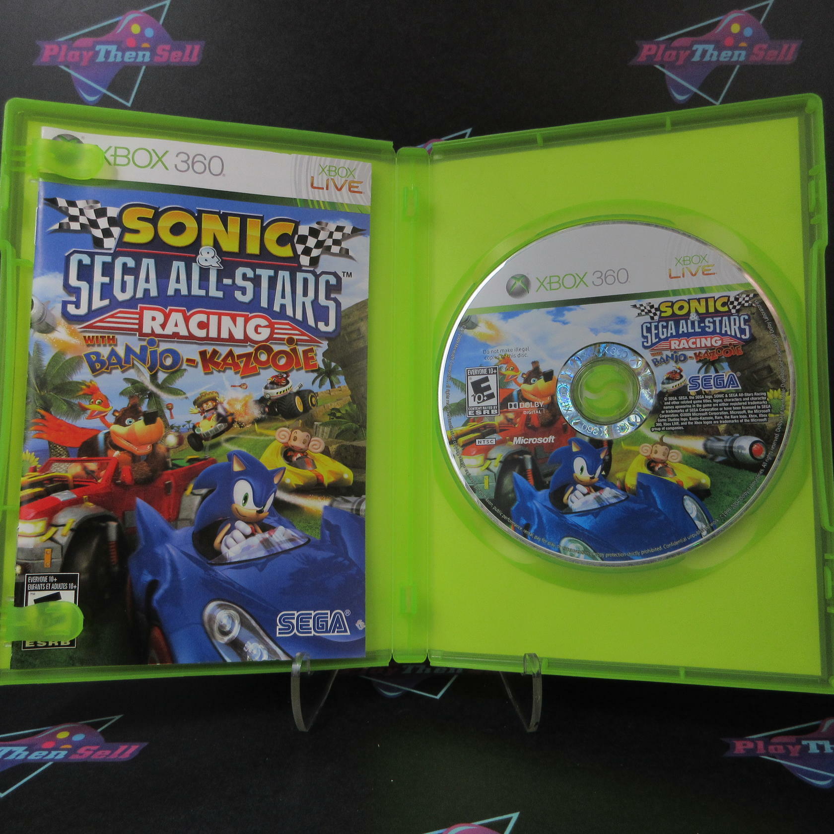 Sonic & SEGA All-Stars Racing Xbox 360 - Like New