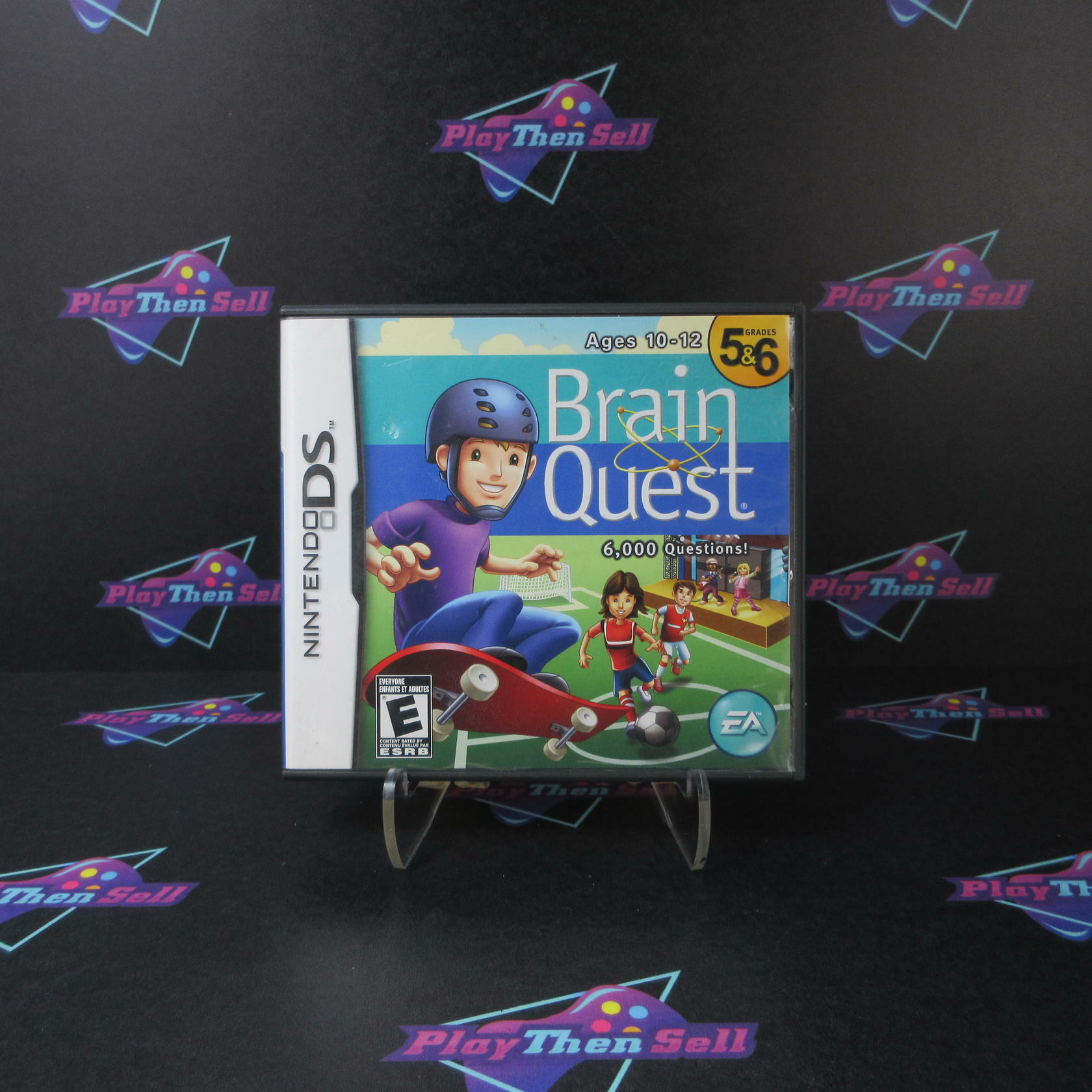 Brain Quest Grades 5 & 6 Nintendo DS DD - Very Good