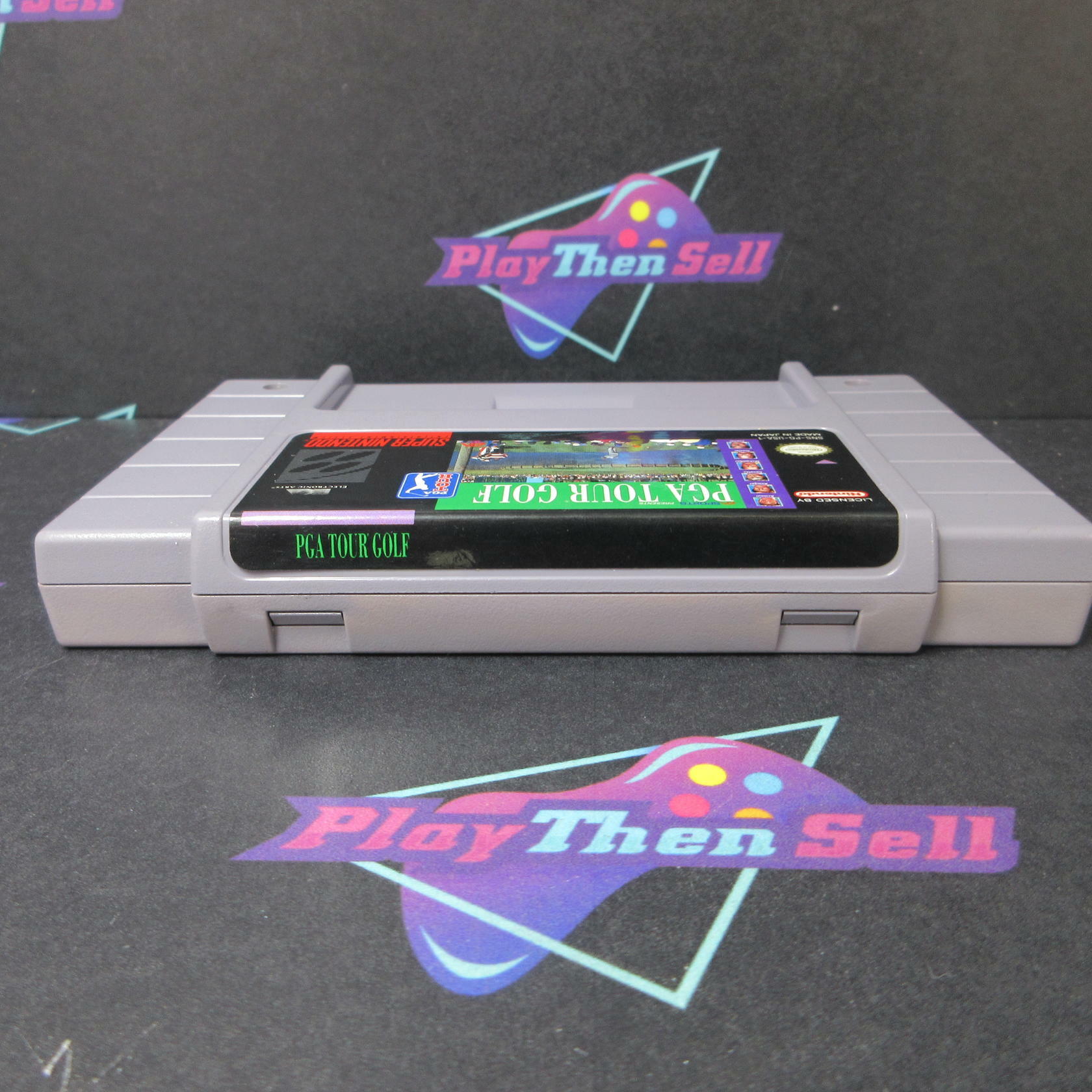 PGA Tour Golf Super Nintendo SNES Cartridge Only Authentic / Tested - Very Good