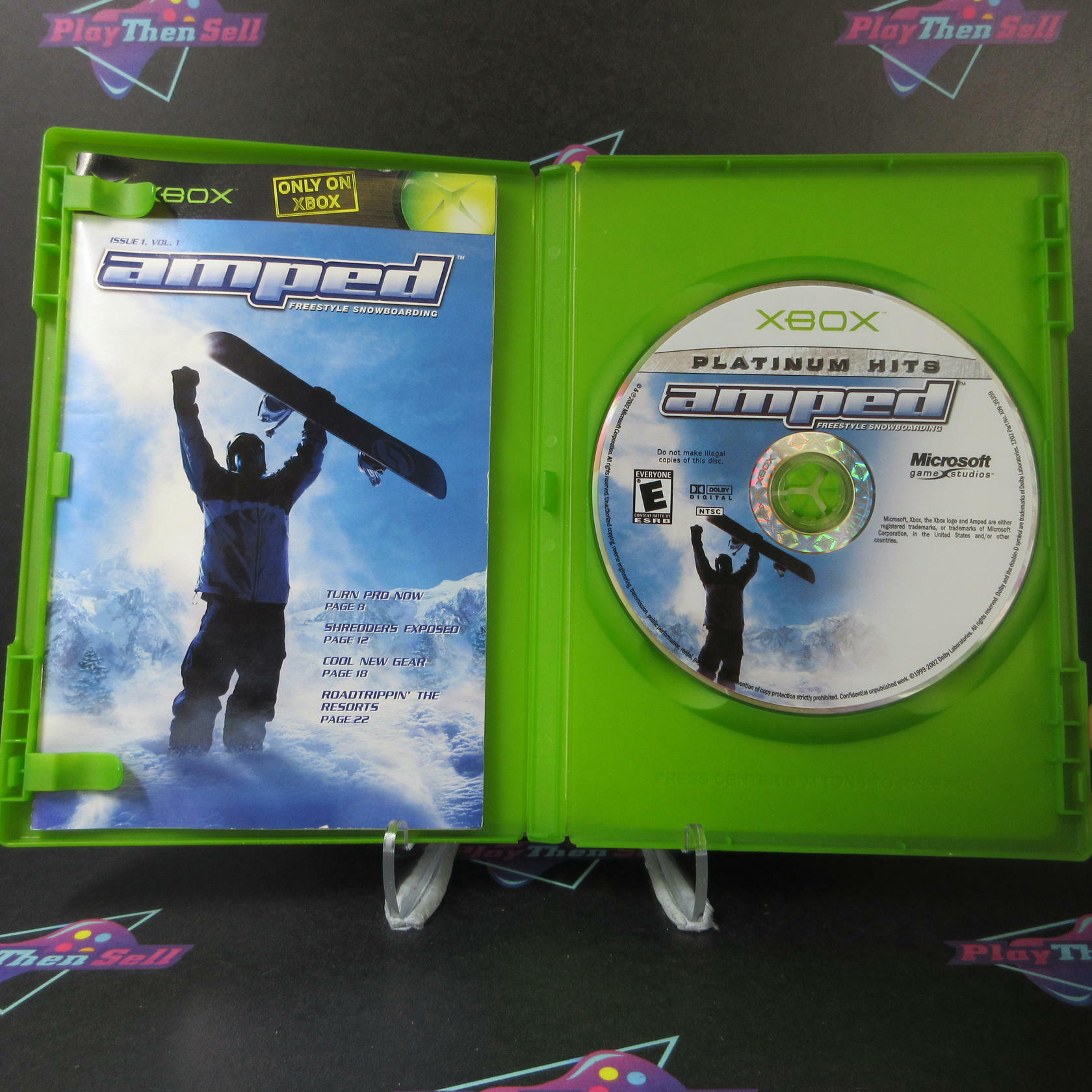 Amped Freestyle Snowboarding PH Xbox AD Complete CIB - Very Good