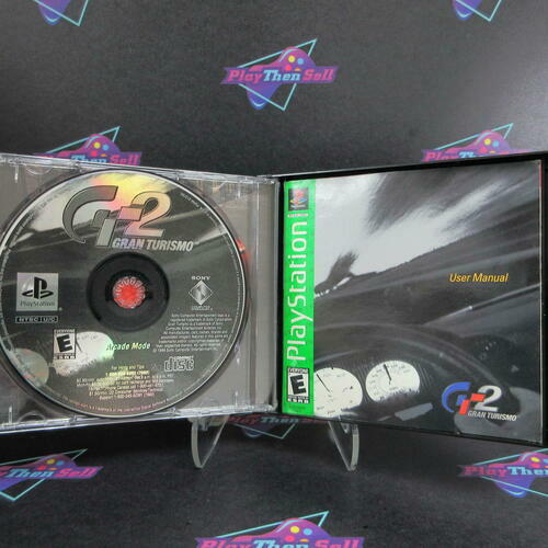 Gran Turismo 2 PS1 PlayStation 1 Greatest Hits + Reg Card - Like New