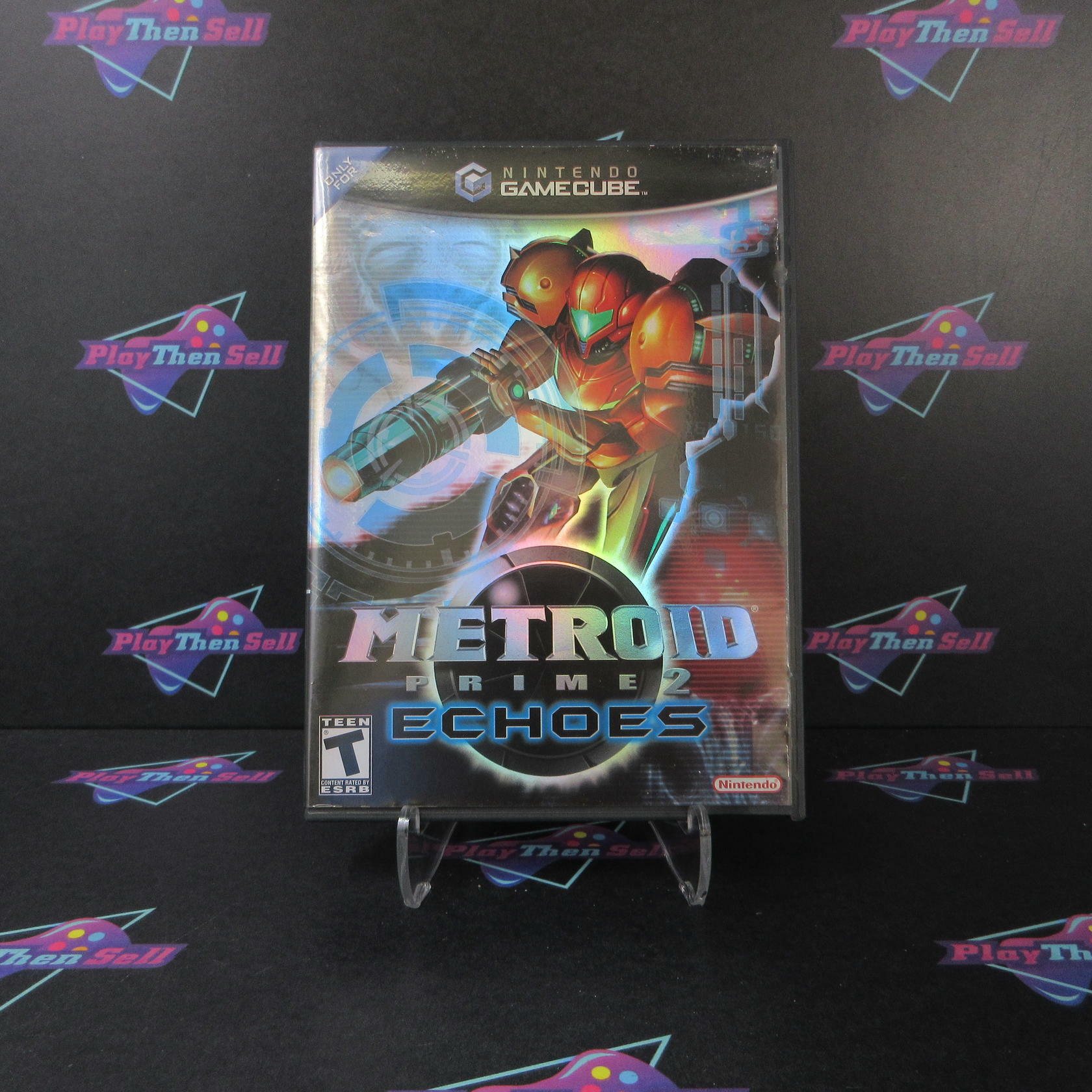 Metroid Prime 2 Echoes Nintendo Gamecube AD/DD Complete CIB - Very Good