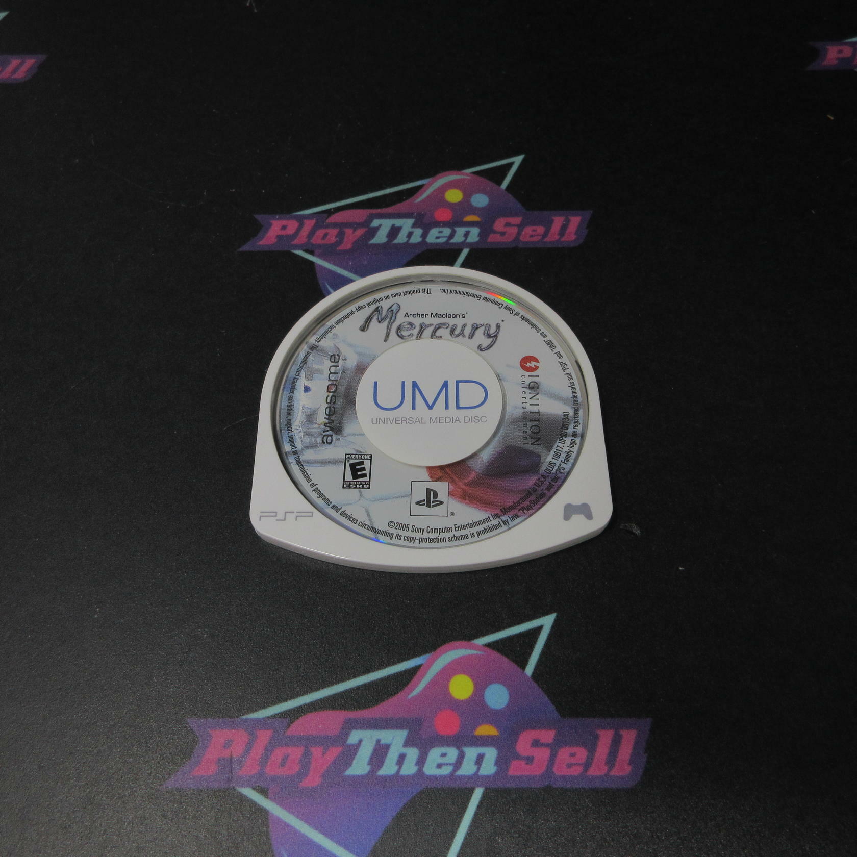Mercury Sony PSP Disc Only - Very Good