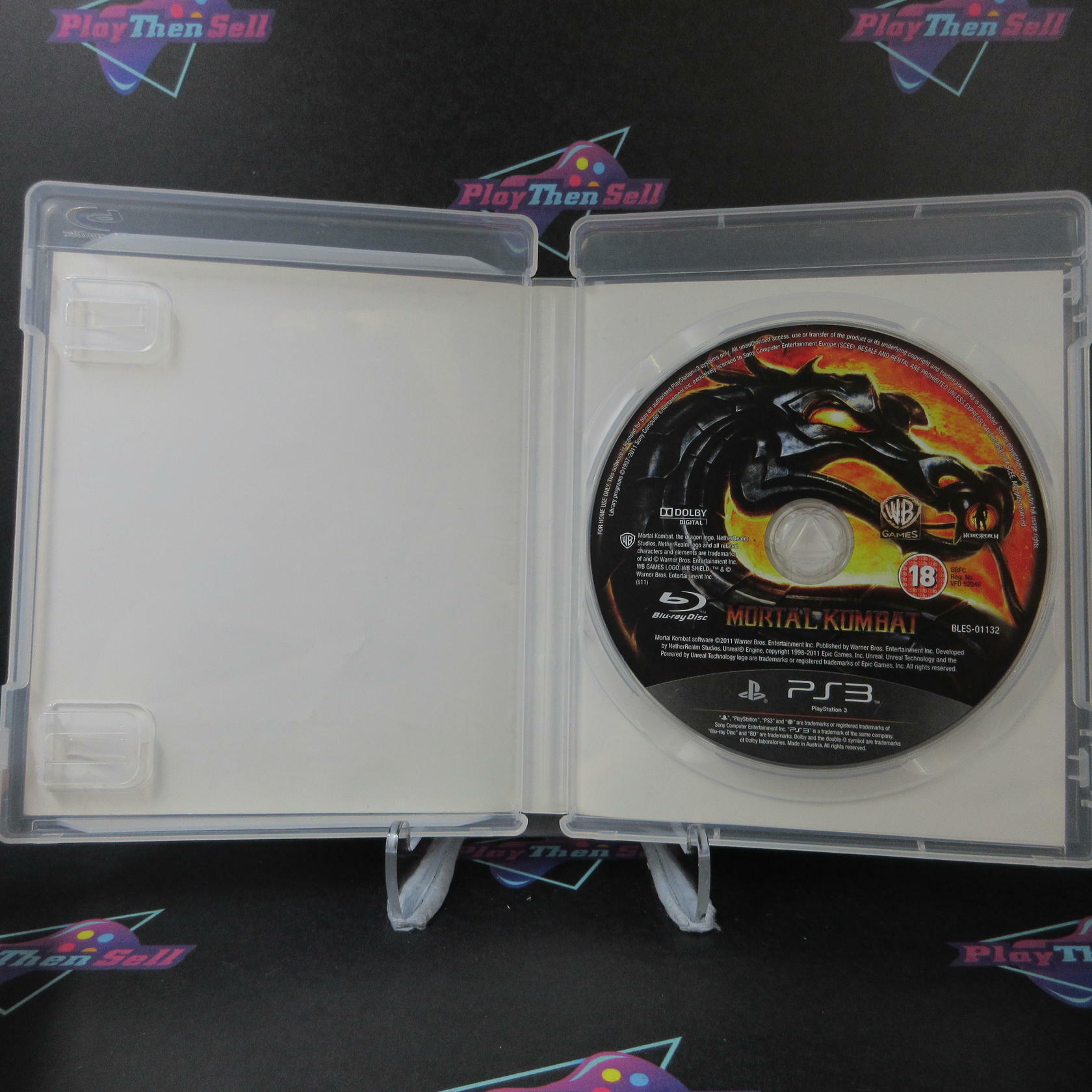 Mortal Kombat PAL PS3 PlayStation 3 AD/NM - Very Good