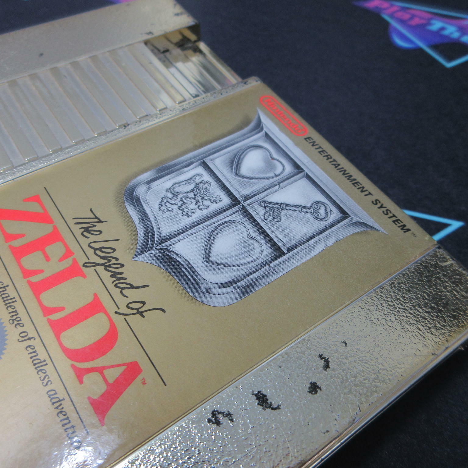 The Legend of Zelda NES Cartridge Only AD Authentic / Tested - Very Good