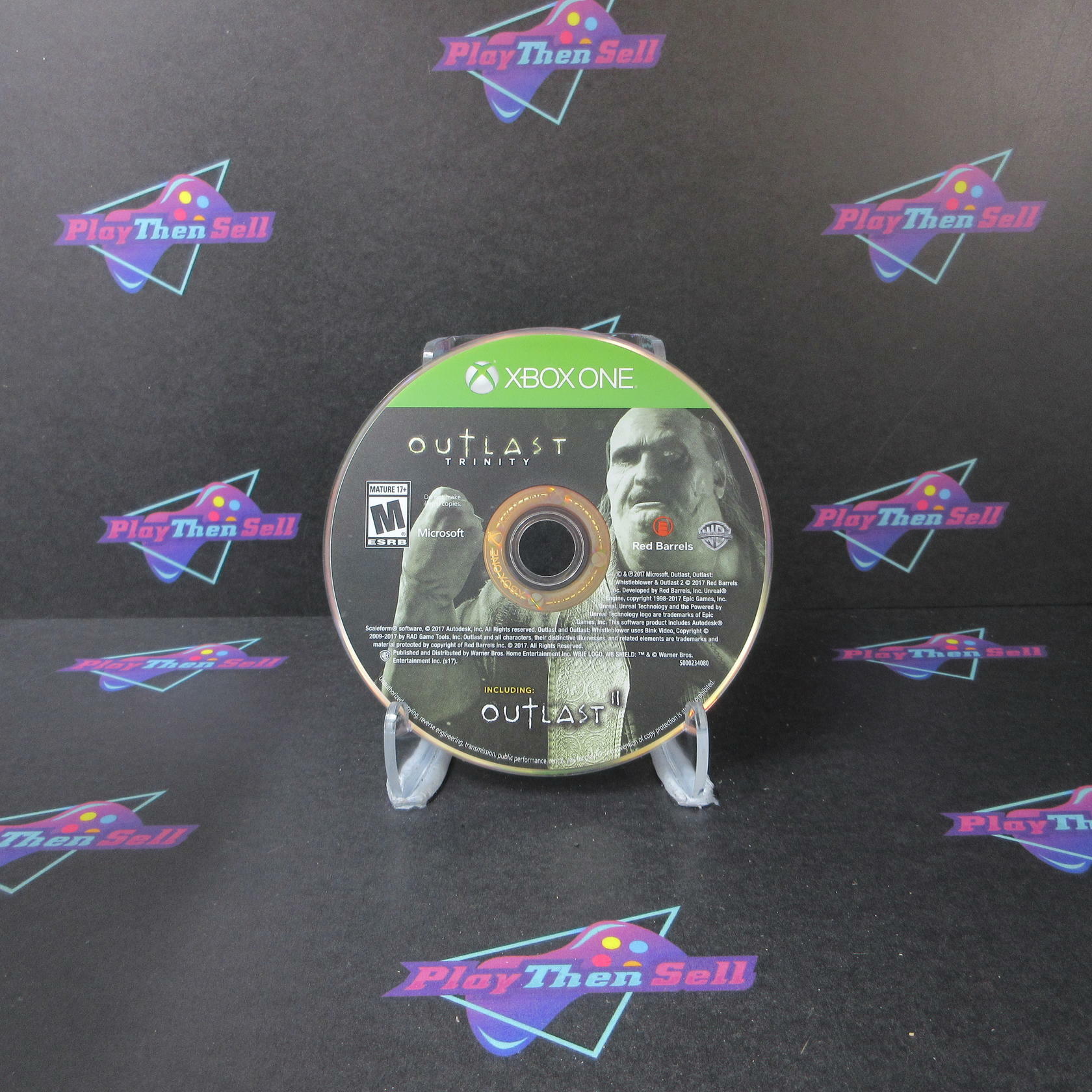 Outlast Trinity Disc 2 - Xbox One -Outlast 2- Disc Only - Very Good