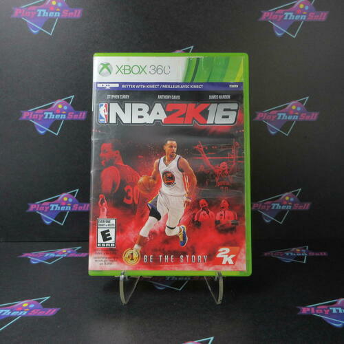 NBA 2K16 Xbox 360 AD Complete CIB - Very Good