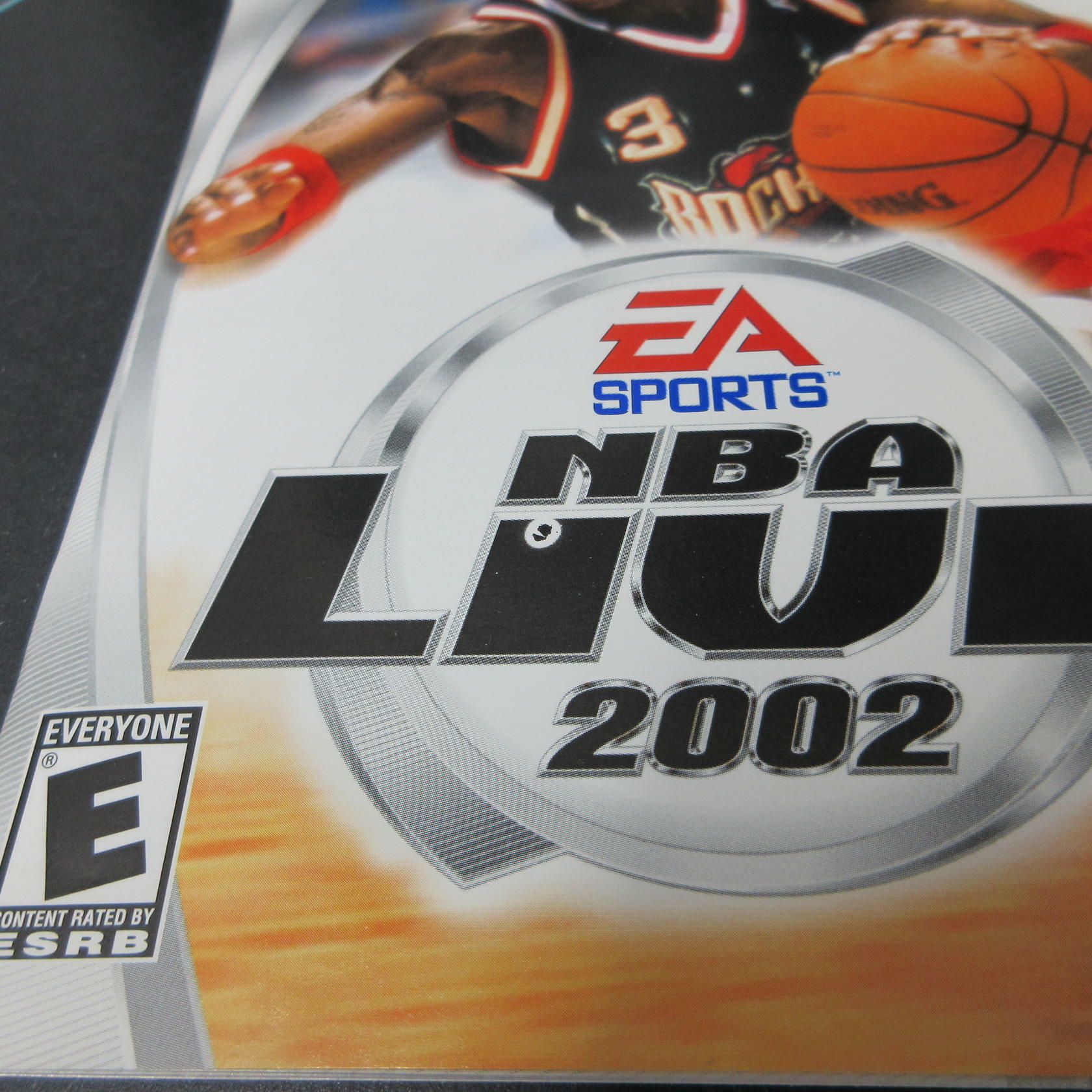 NBA Live 2002 + Reg Card PS2 PlayStation 2 MD Complete CIB - Very Good