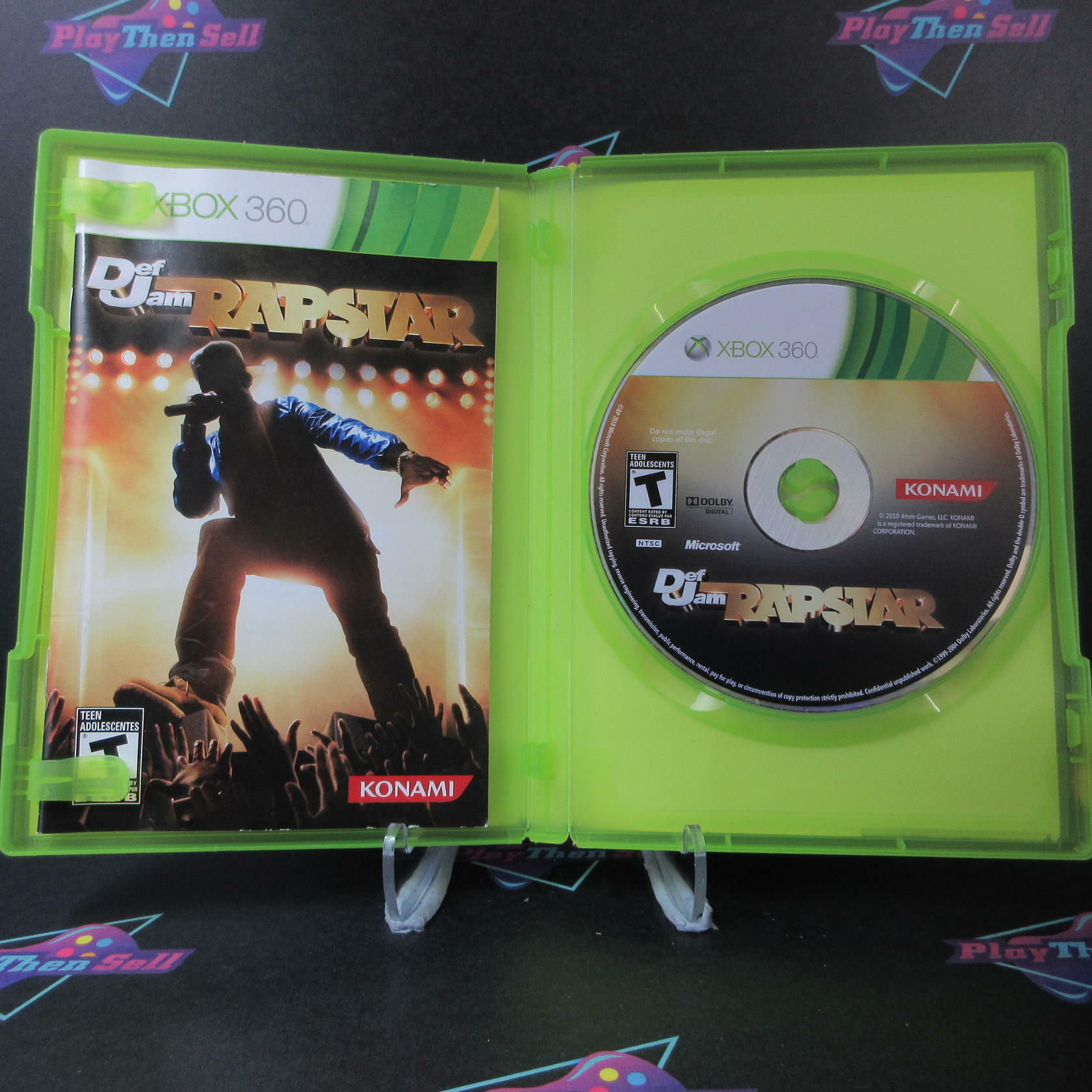 Def Jam Rapstar Xbox 360 AD/DD Complete CIB - Very Good