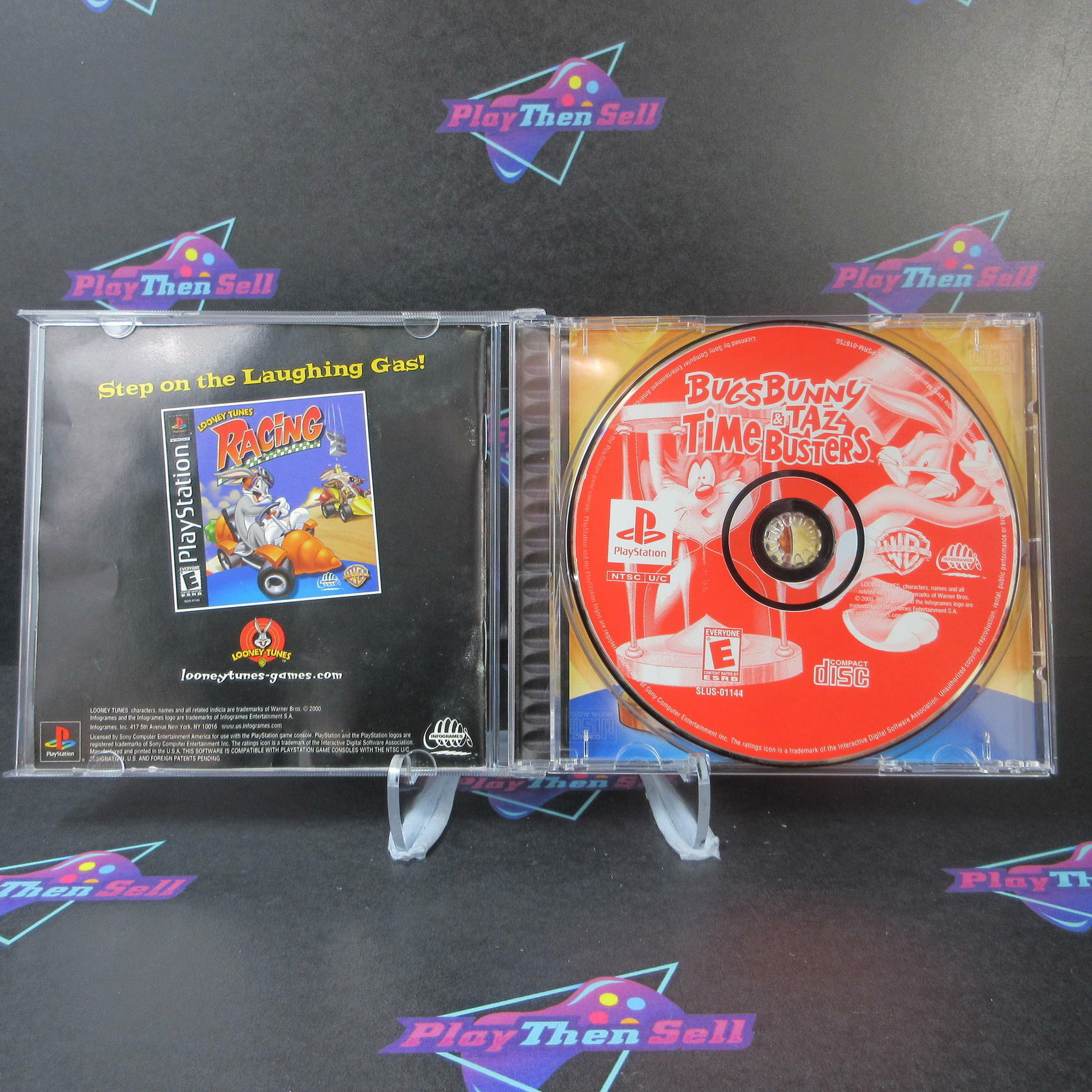 Bugs & Taz Time Busters PS1 PlayStation 1 - Like New