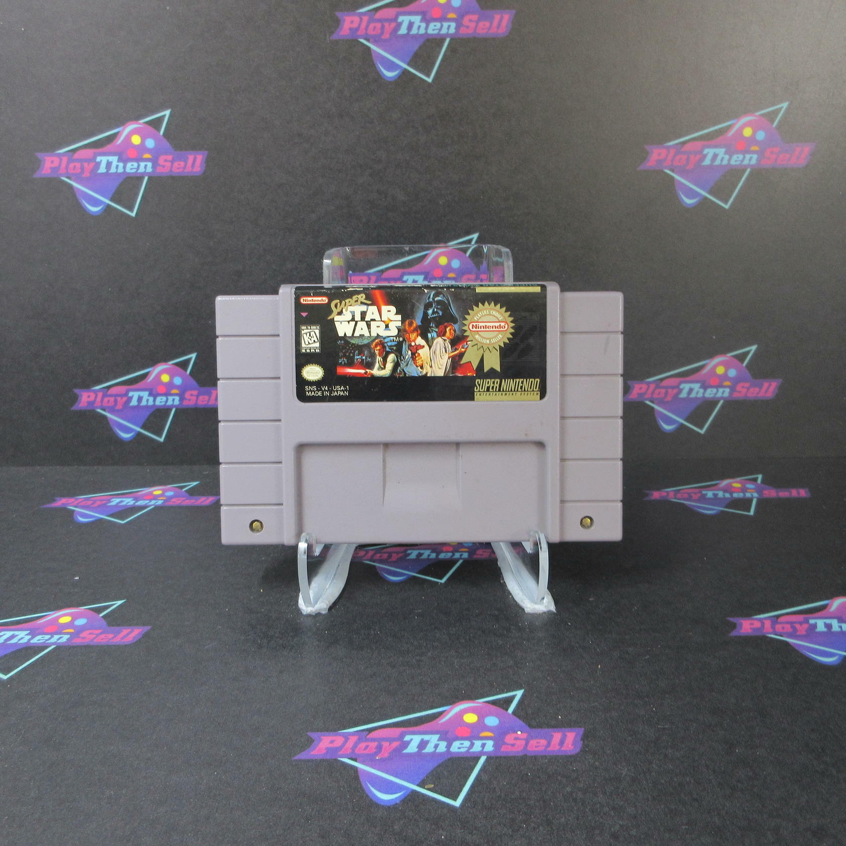 Super Star Wars Nintendo SNES Cartridge Only AD Authentic / Tested - Very Good