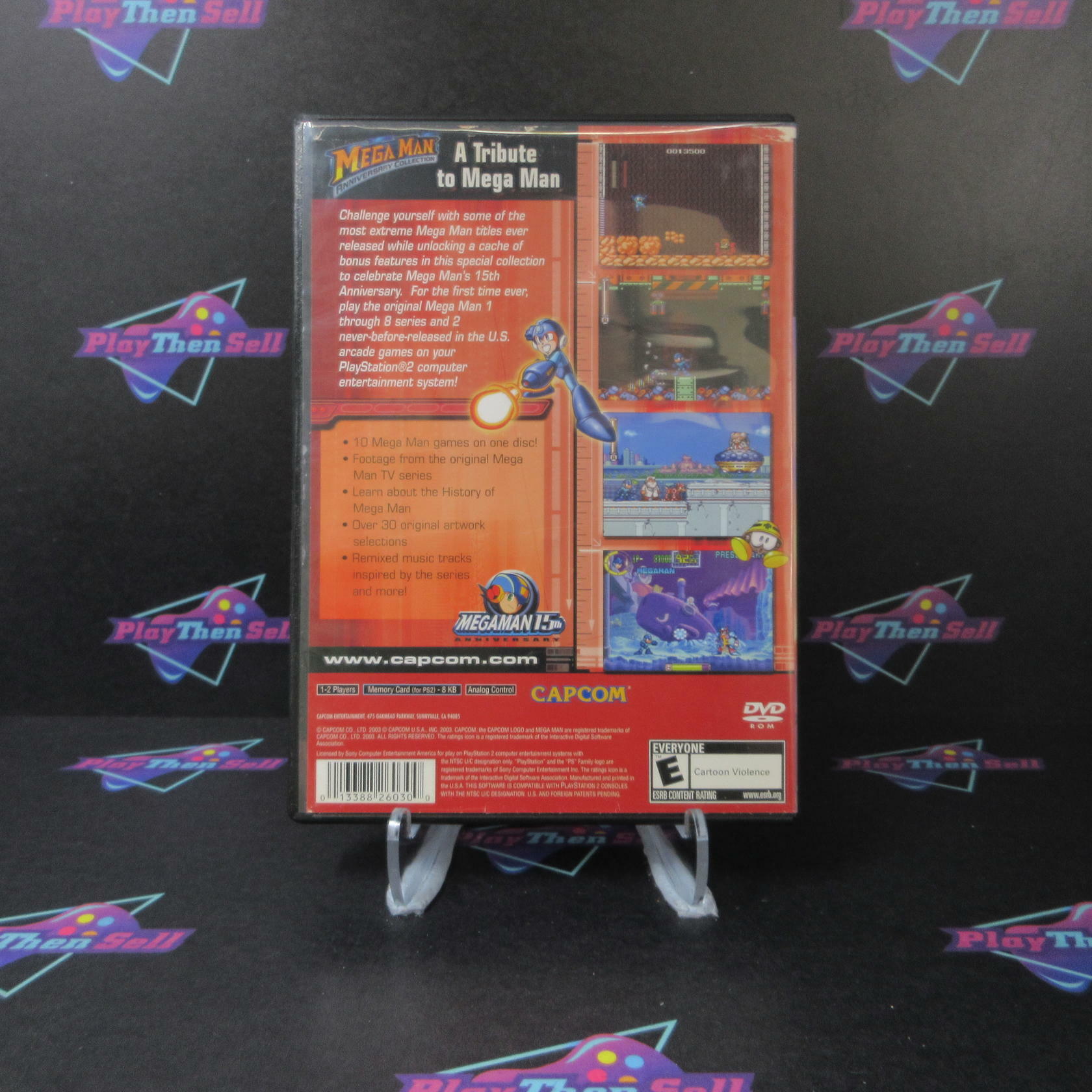 Mega Man Anniversary Collection PS2 PlayStation 2 AD/NM - Very Good