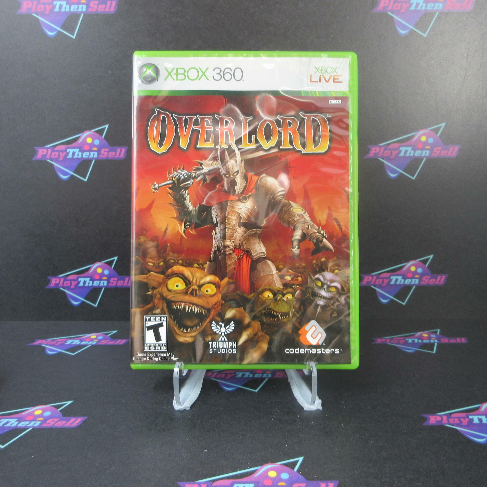 Overlord Xbox 360 + Map - Like New
