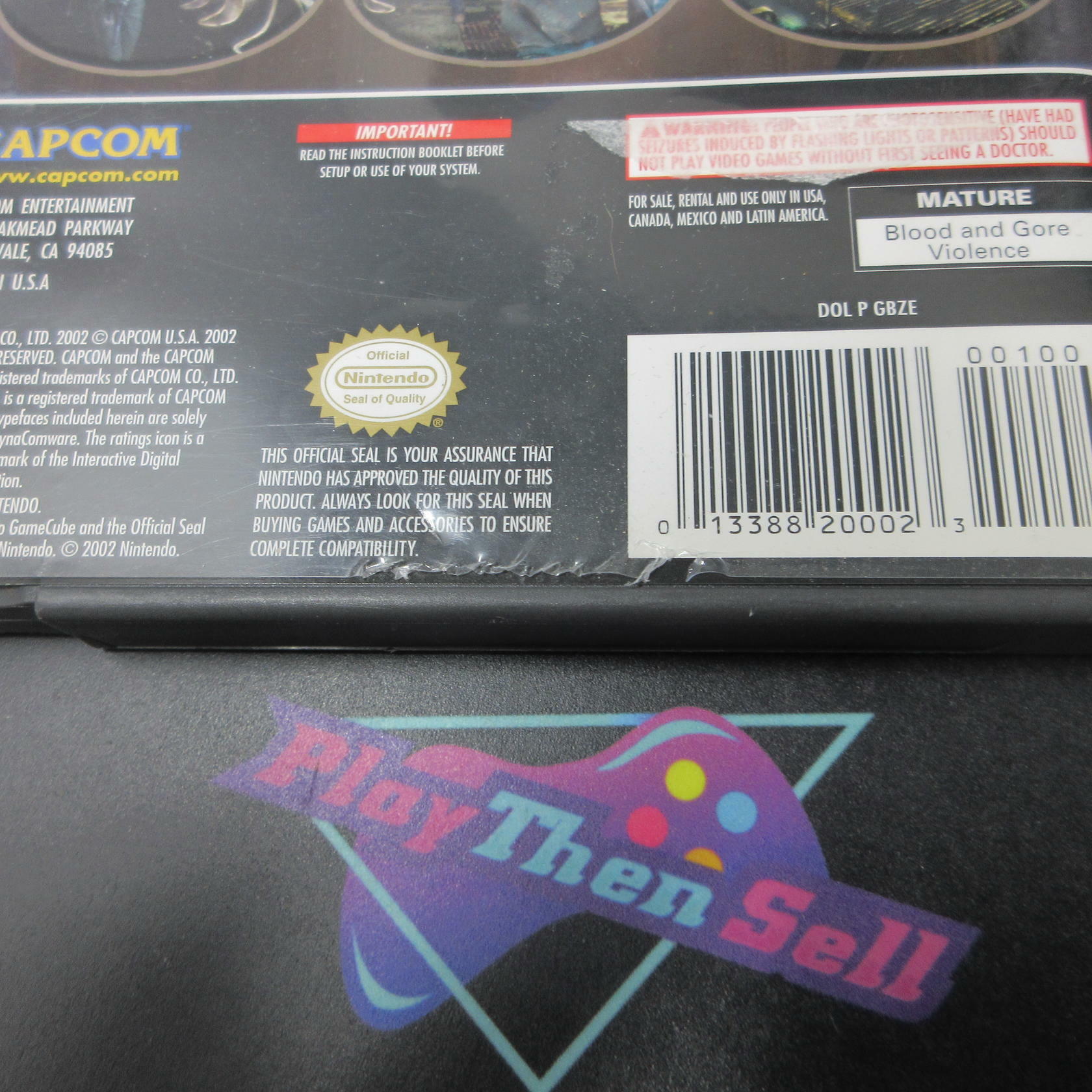 Resident Evil Zero Nintendo Gamecube CS Complete CIB - Very Good