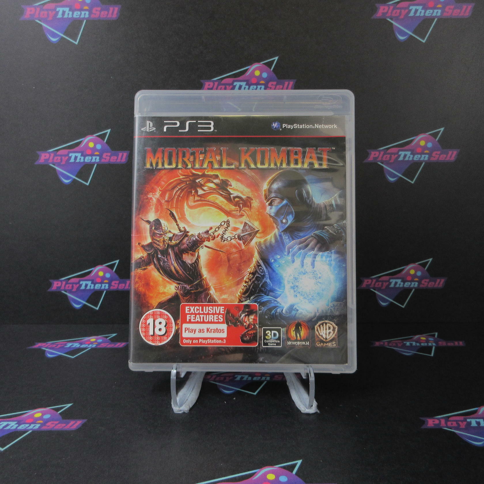 Mortal Kombat PAL PS3 PlayStation 3 AD/NM - Very Good
