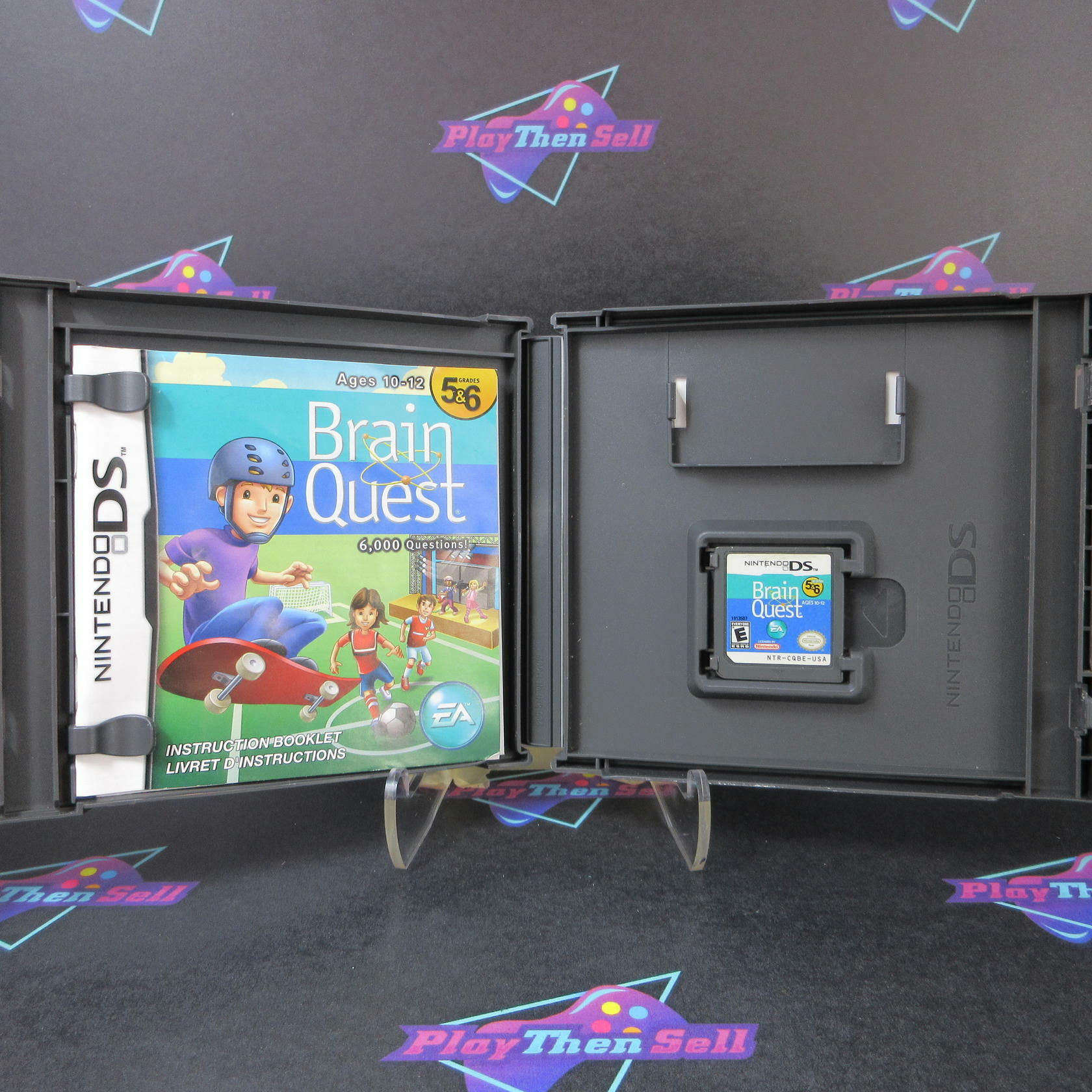 Brain Quest Grades 5 & 6 Nintendo DS DD - Very Good