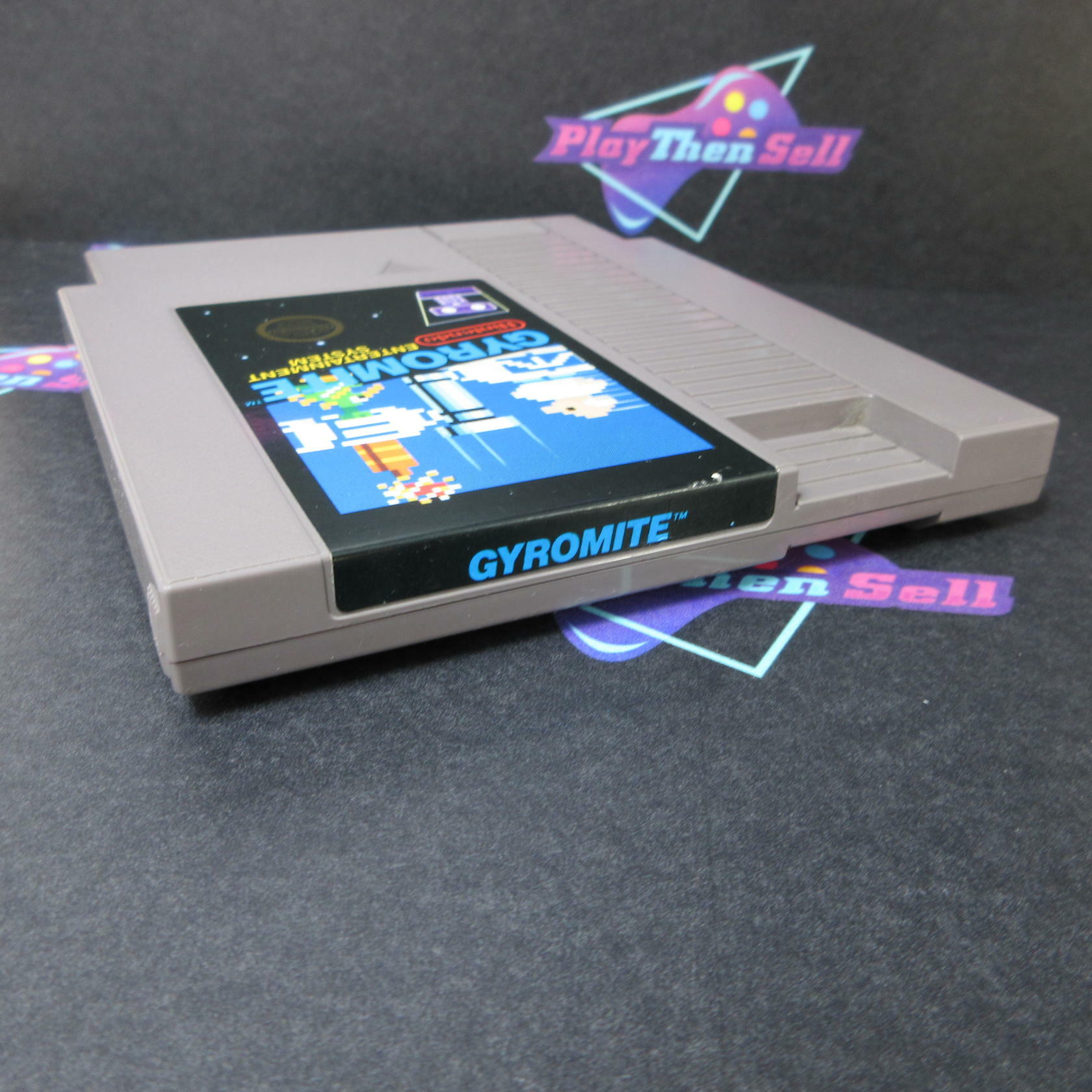 Gyromite Nintendo NES Cartridge Only AD Authentic / Tested - Very Good