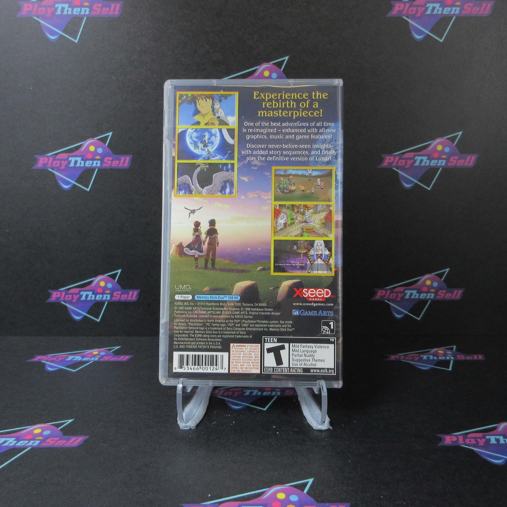 Lunar Silver Star Harmony Premium Edition Sony PSP - Like New