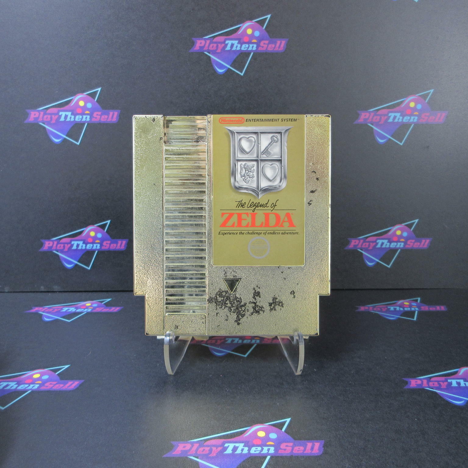 The Legend of Zelda NES Cartridge Only AD Authentic / Tested - Very Good