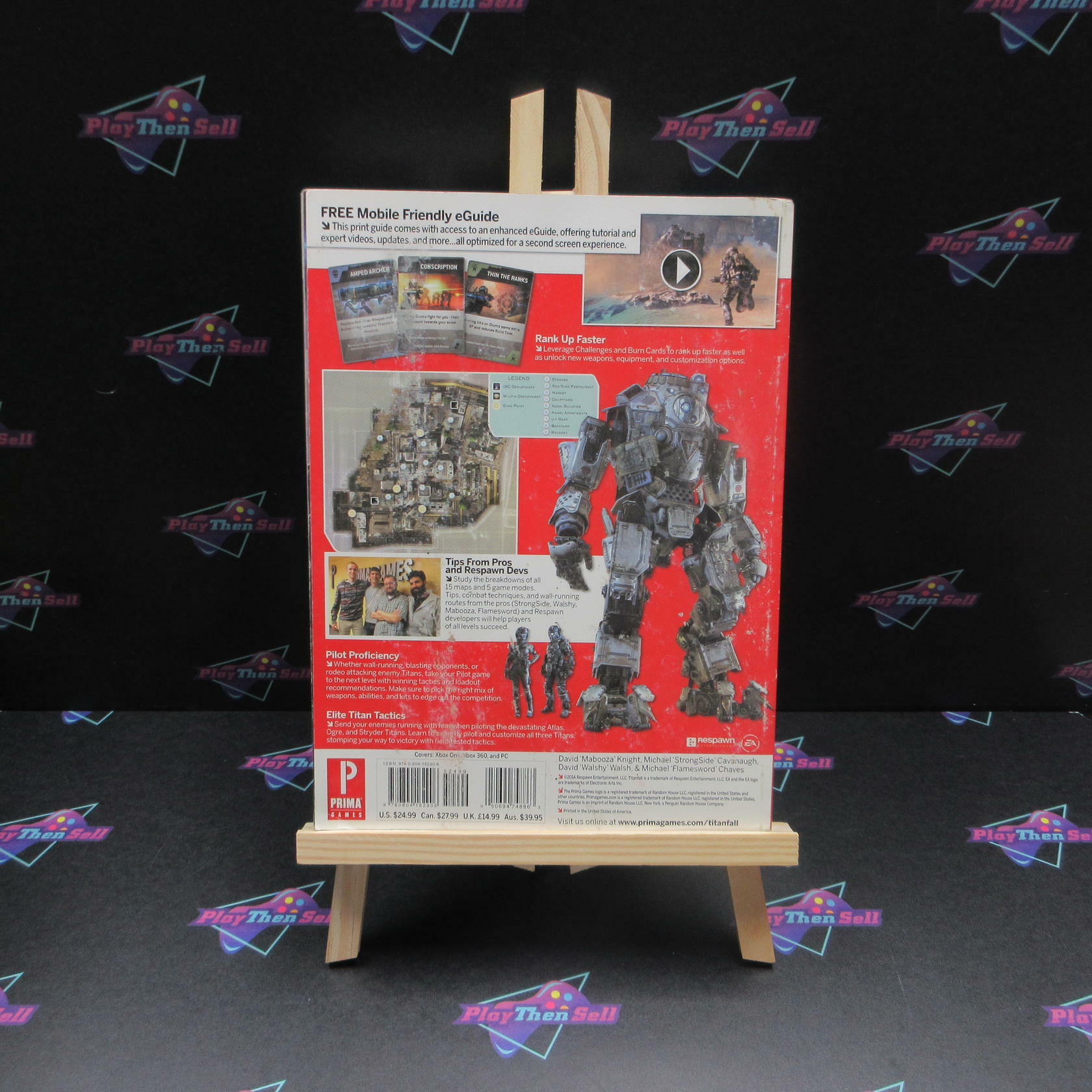 Titanfall Prima's Official Strategy Guide AD - See Pics - Good