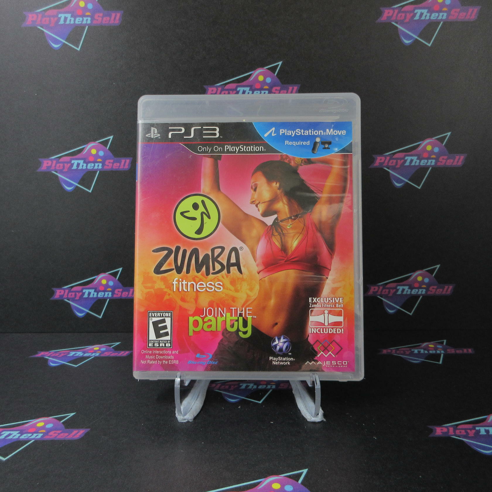 Zumba Fitness PS3 PlayStation 3 MD Complete CIB - Very Good