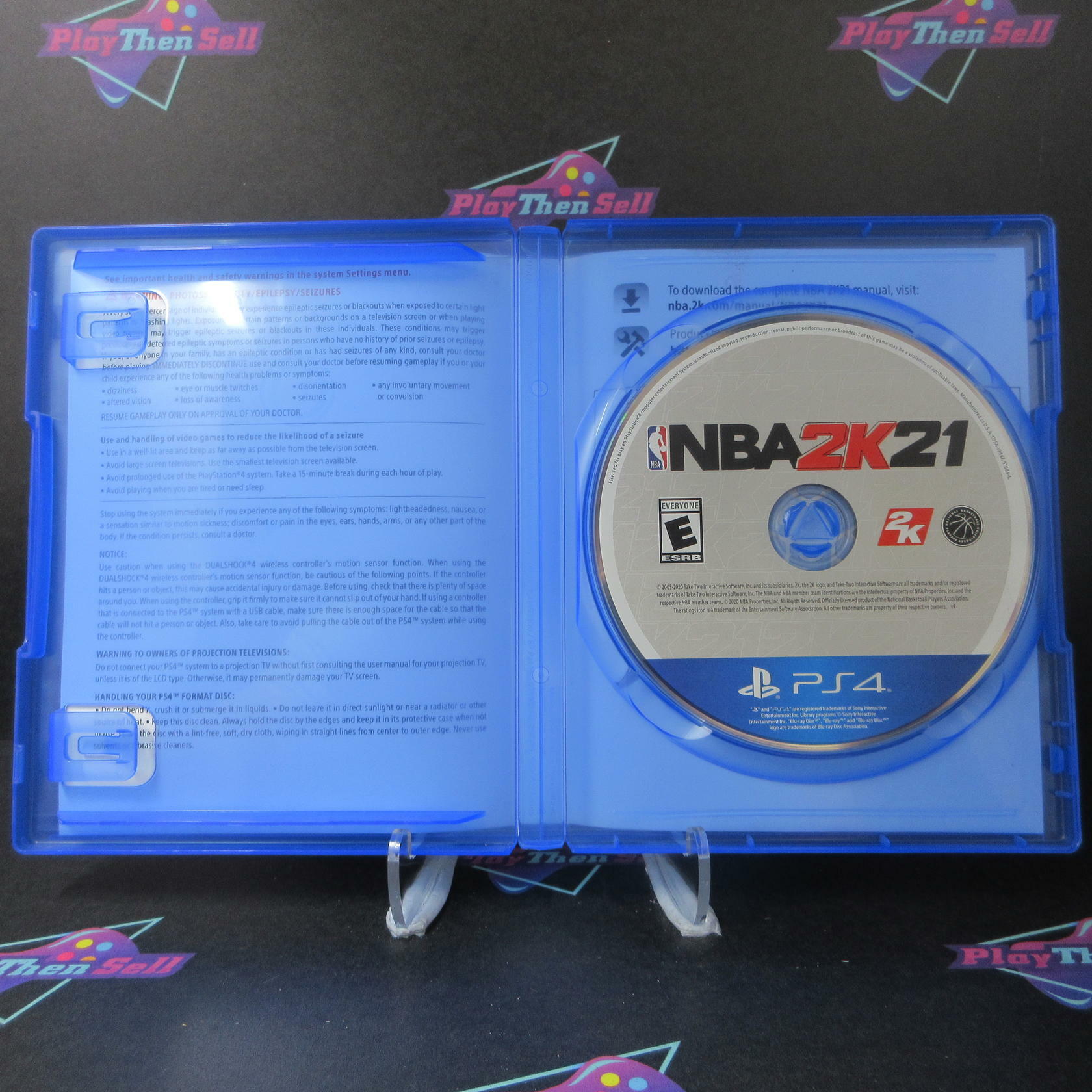 NBA 2K21 PS4 PlayStation 4 AD Complete CIB - Very Good