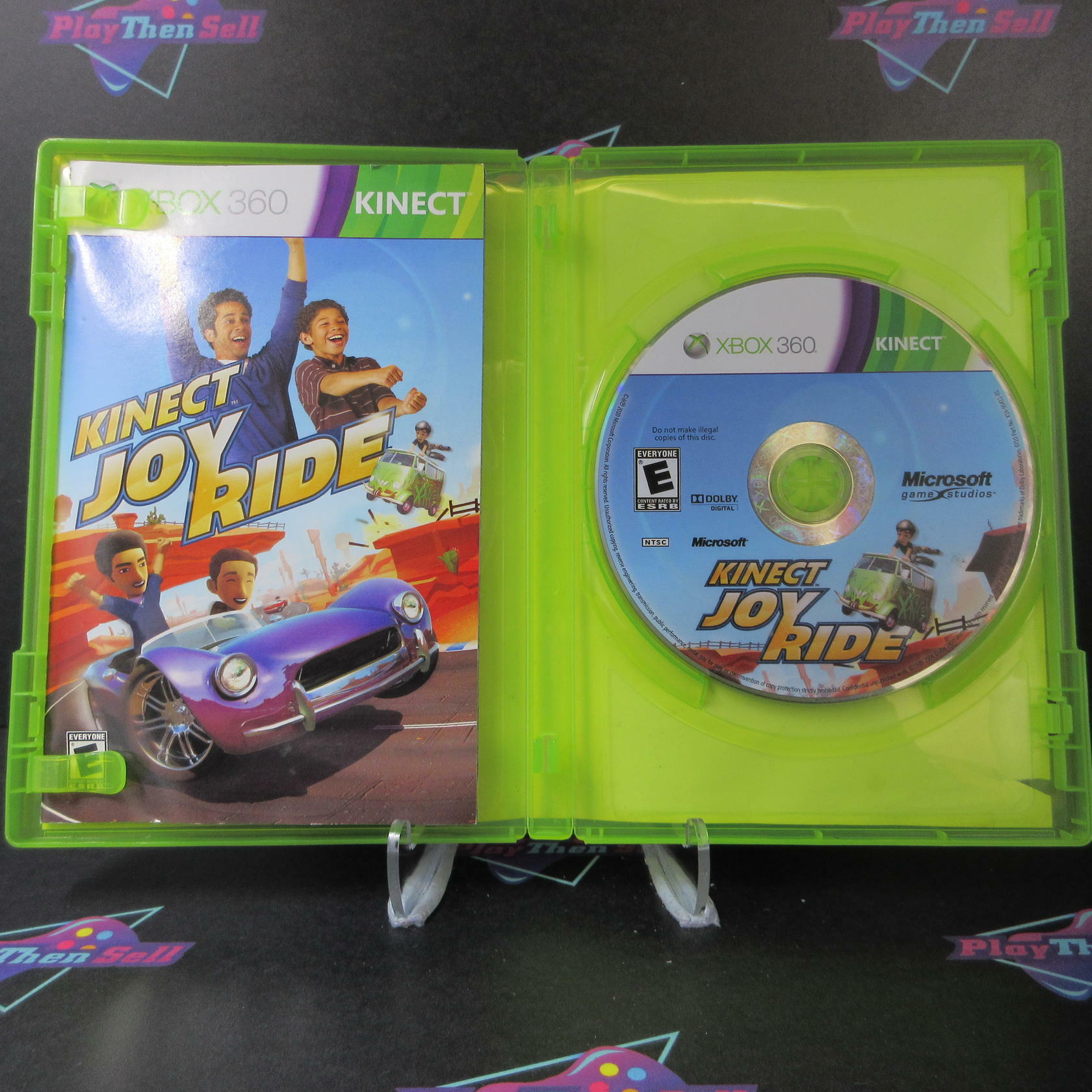 Kinect Joy Ride Xbox 360 AD/MD Complete CIB - Very Good