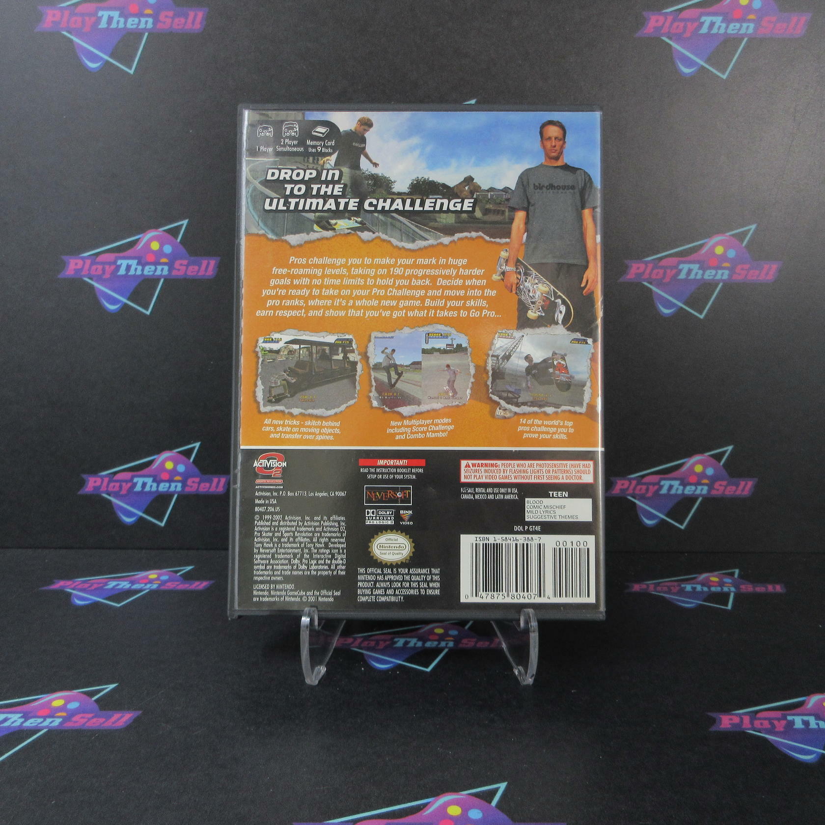 Tony Hawk Pro Skater 4 Nintendo GameCube - Very Good