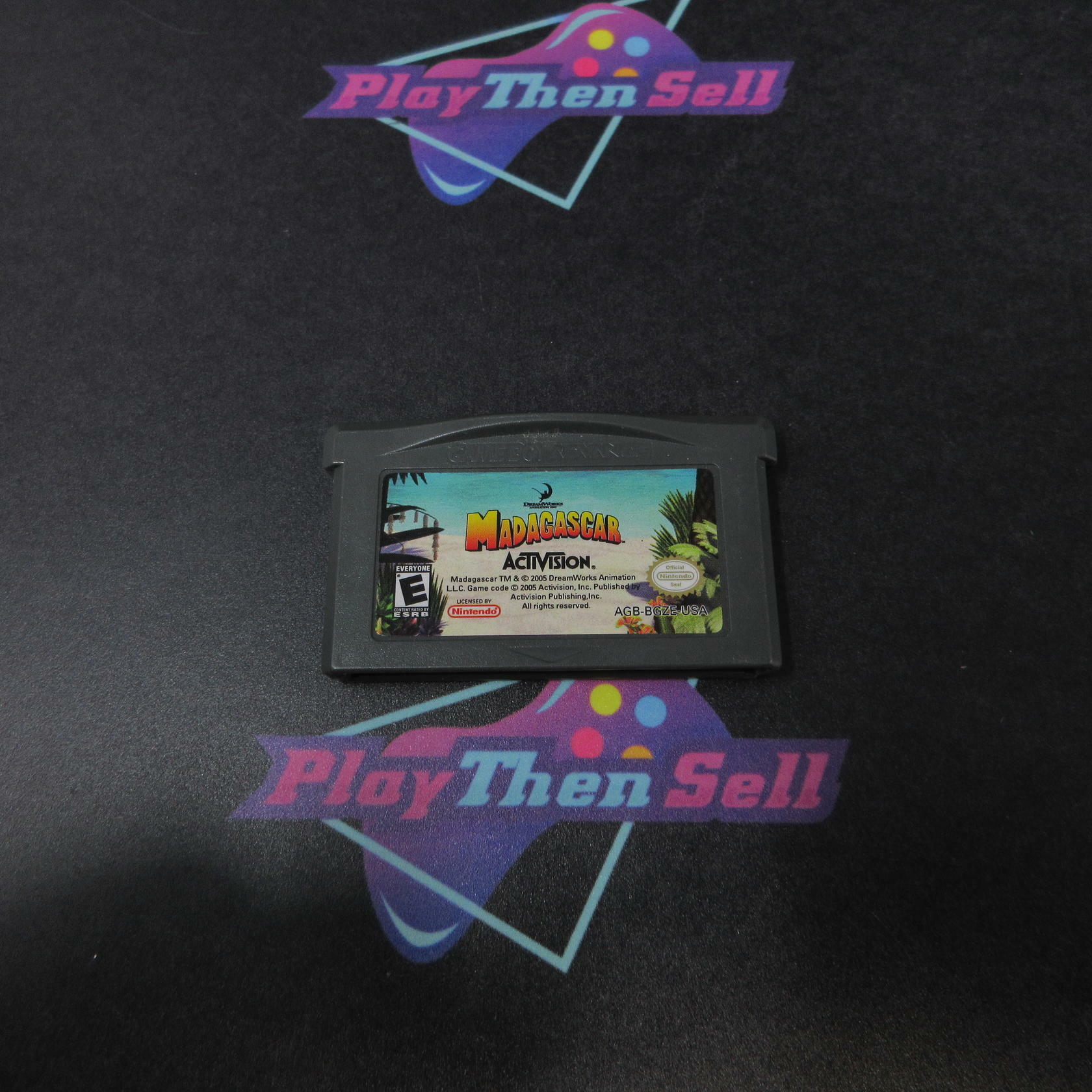 Madagascar Gameboy Advance Cart Only - Very Good