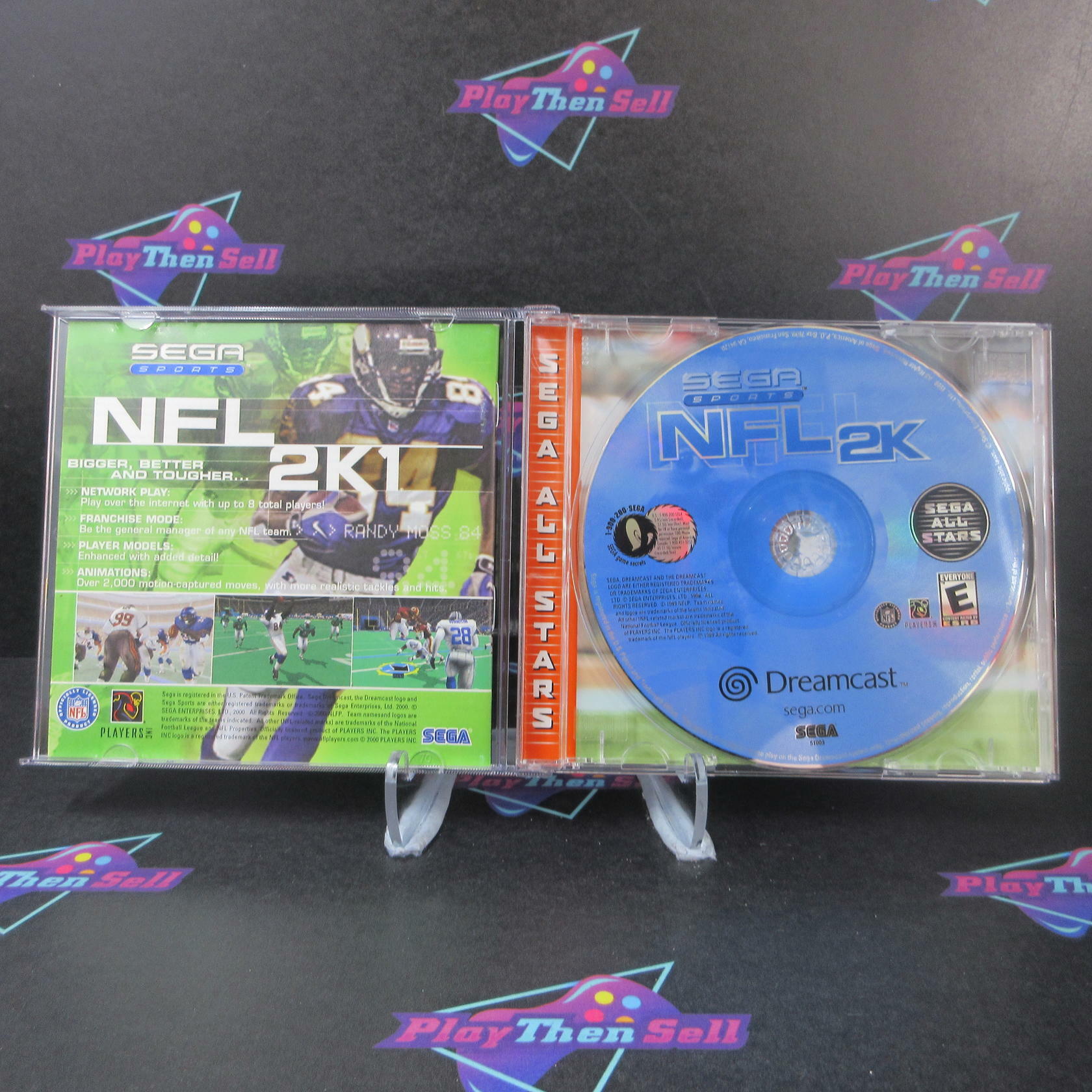 NFL 2K - Sega All Stars - Sega Dreamcast - Like New
