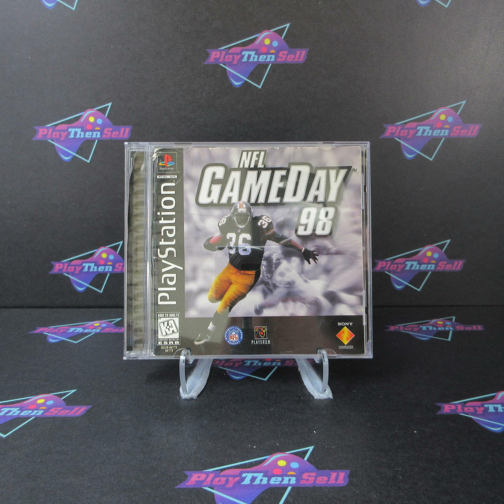 NFL GameDay 98 PS1 PlayStation 1 MD Complete CIB - Very Good