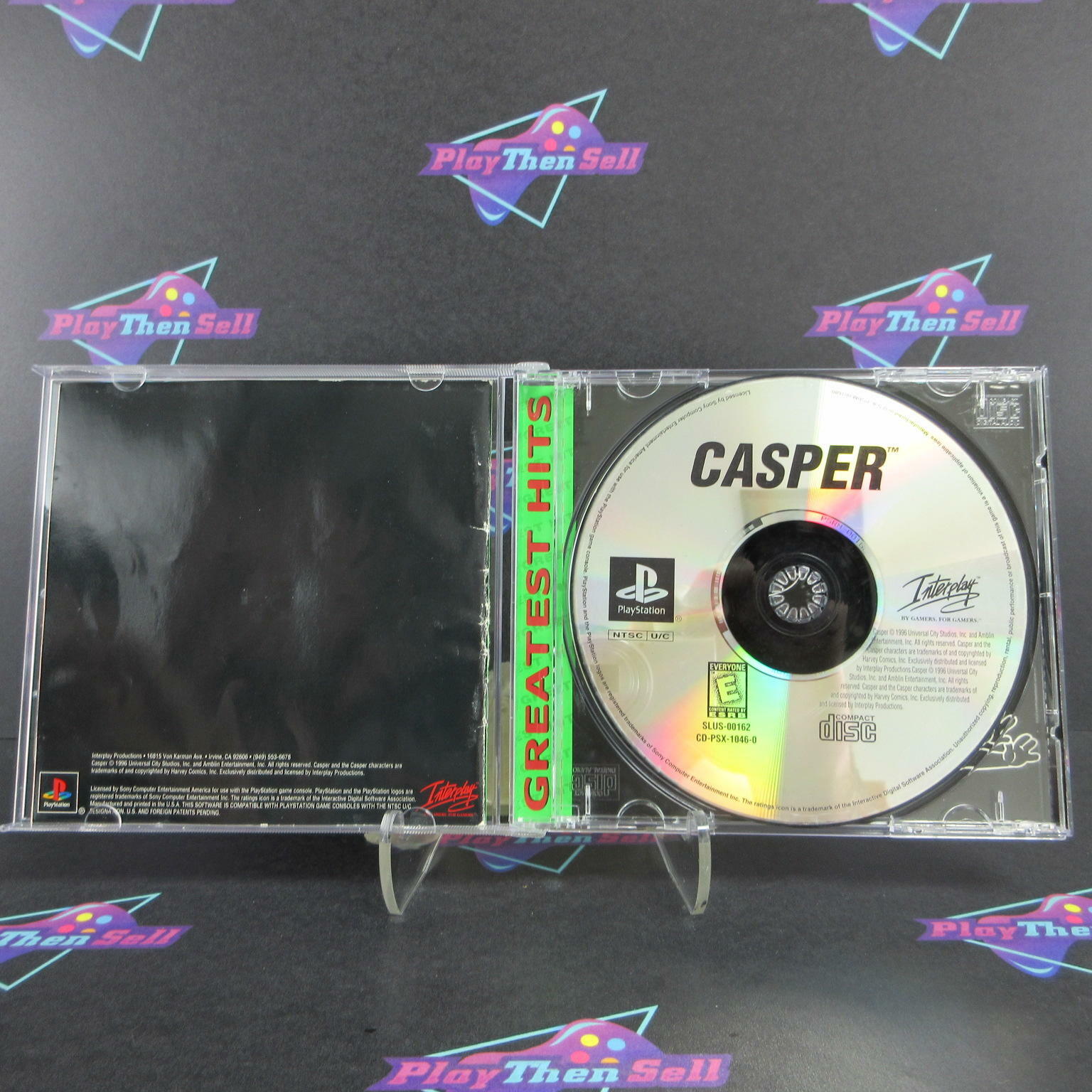 Casper A Haunting 3D Challenge GH + Reg Card PlayStation 1 MD - Very Good