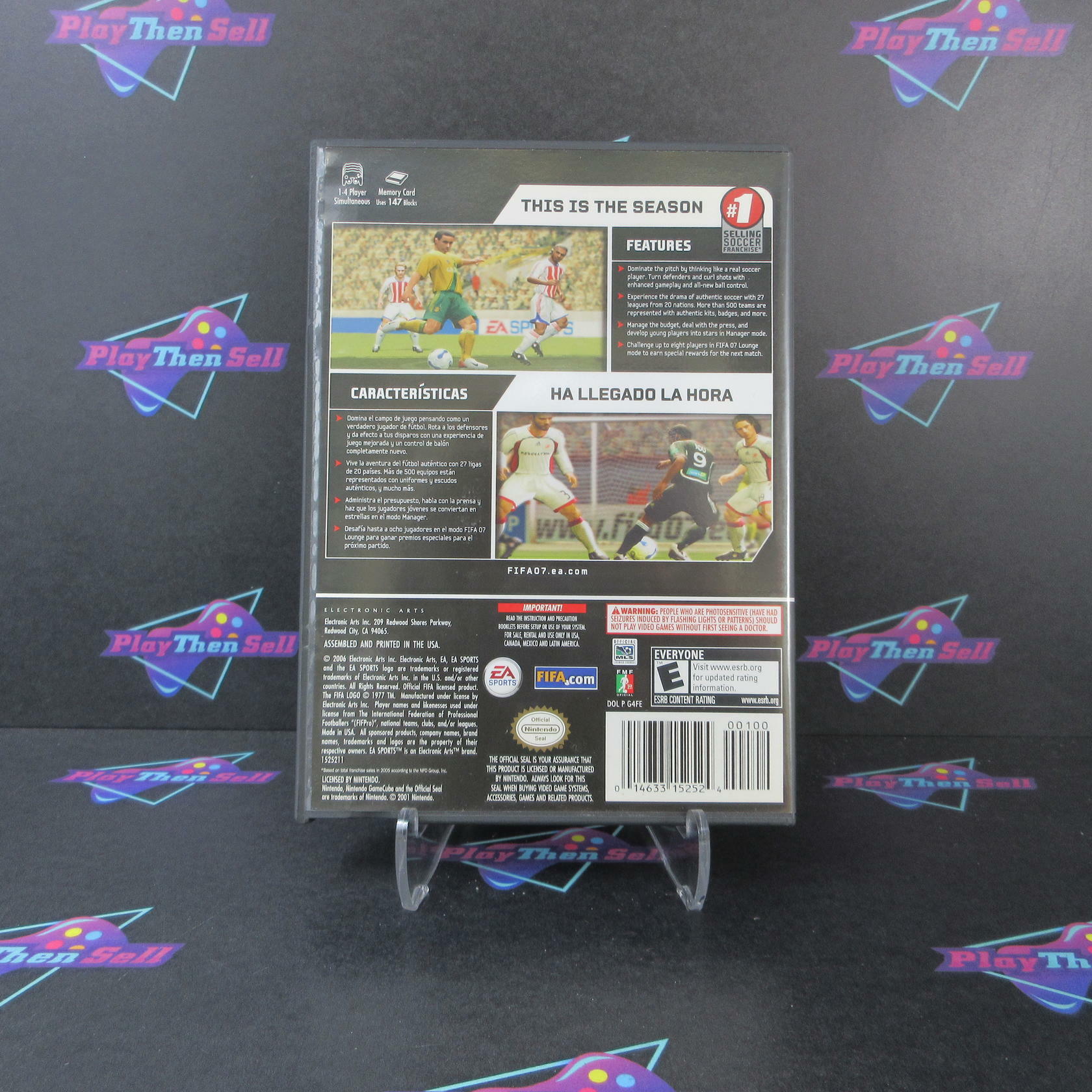 FIFA Soccer 07 Nintendo Gamecube - Like New