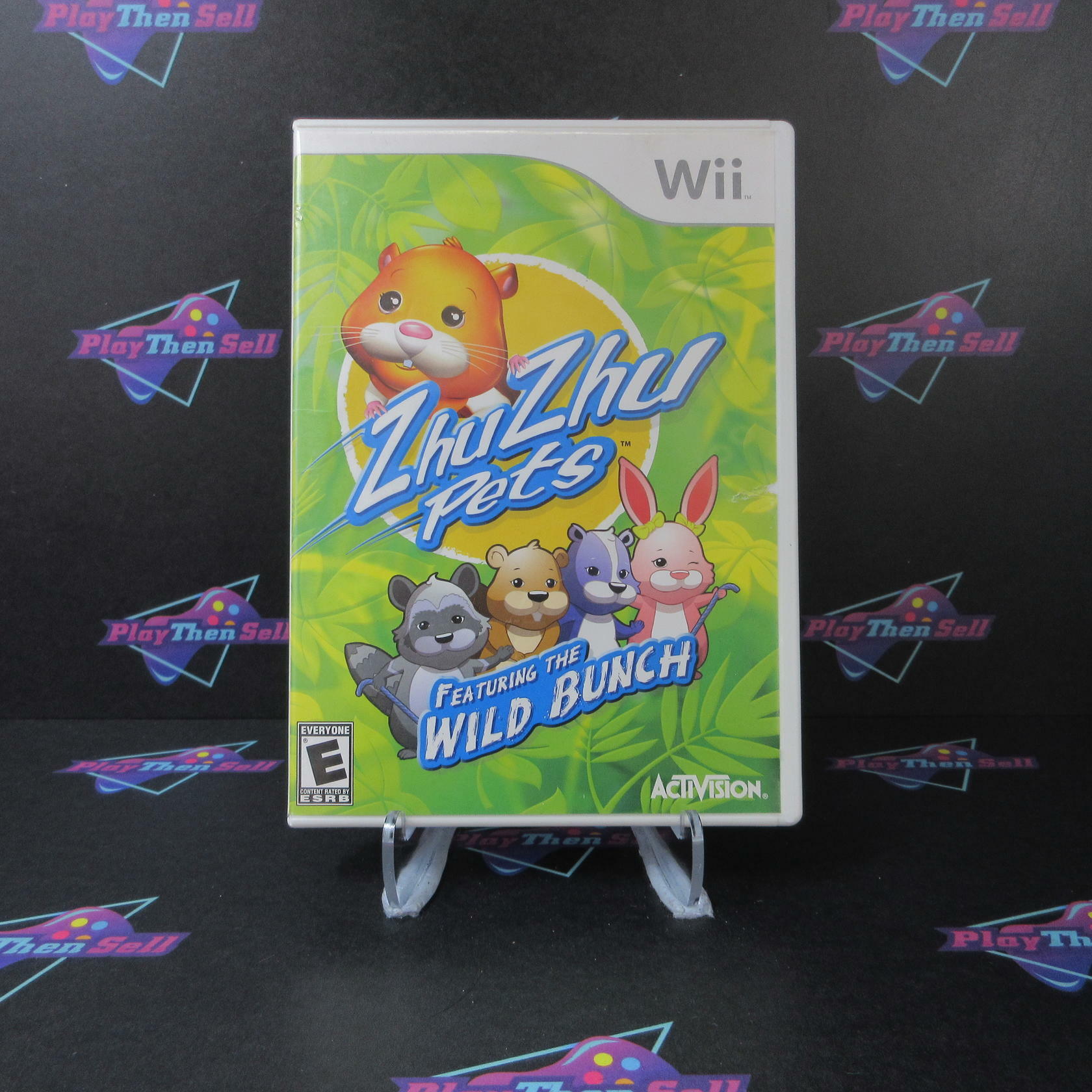 Zhu Zhu Pets Featuring the Wild Bunch Nintendo Wii AD/NM - Very Good