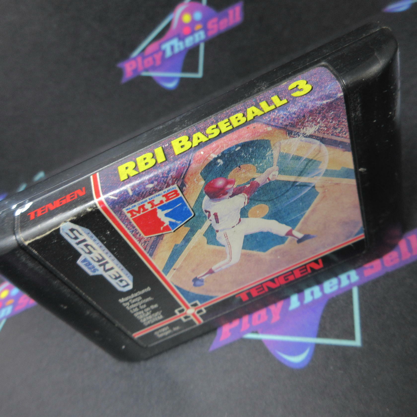 R.B.I. Baseball 3 - Sega Genesis Cartridge Only AD Authentic / Tested - Very Good