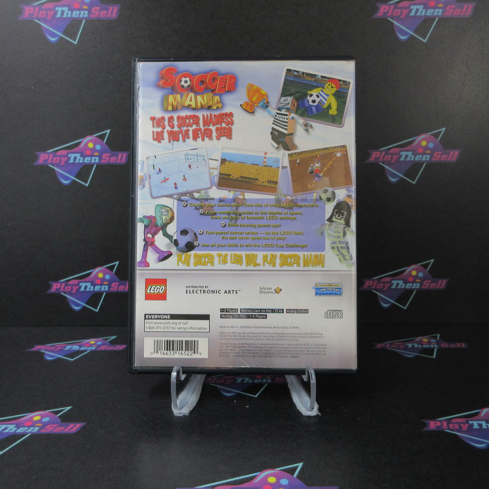LEGO Soccer Mania PS2 PlayStation 2 AD Complete CIB - Very Good