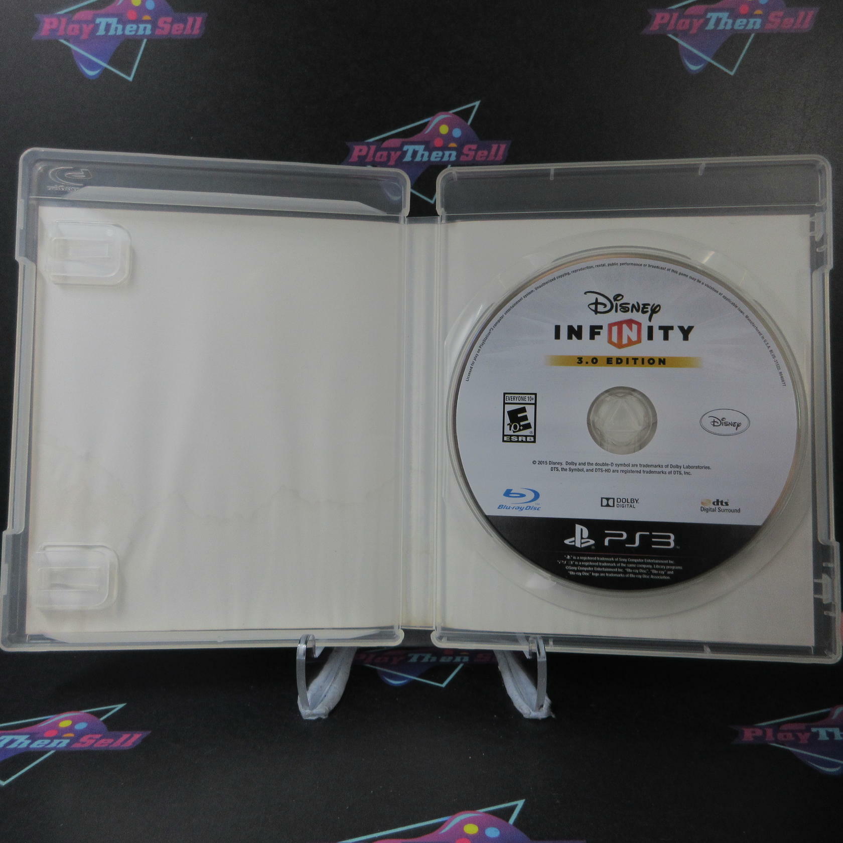 Disney Infinity 3.0 Software Only PS3 PlayStation 3 AD Complete CIB - Very Good