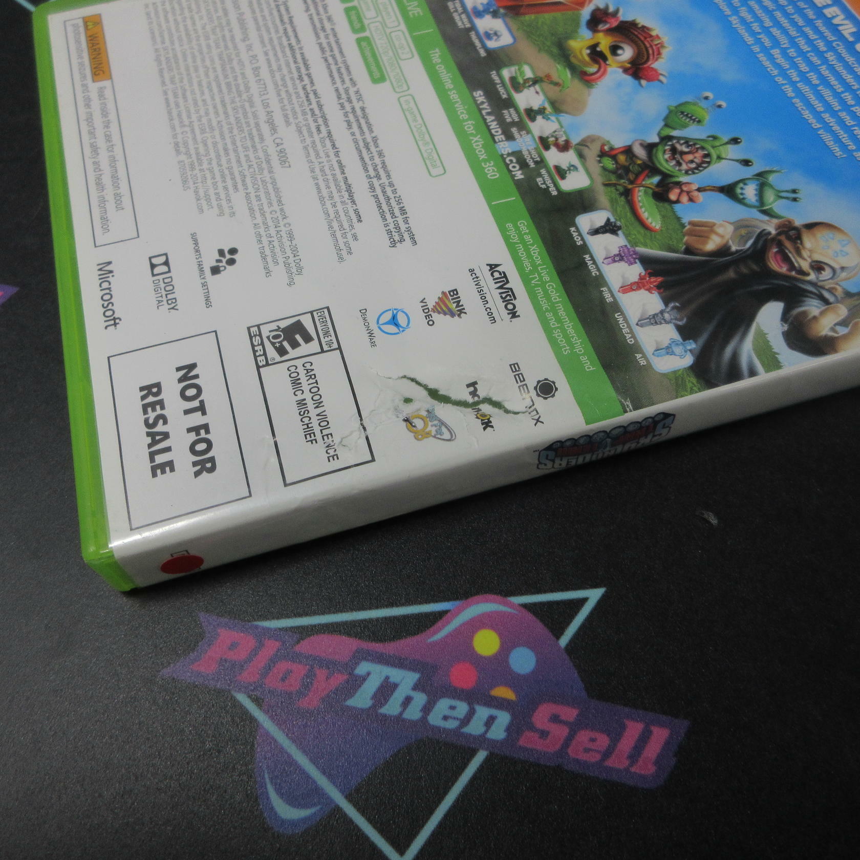 Skylanders Trap Team Software Only Xbox 360 AD - Very Good