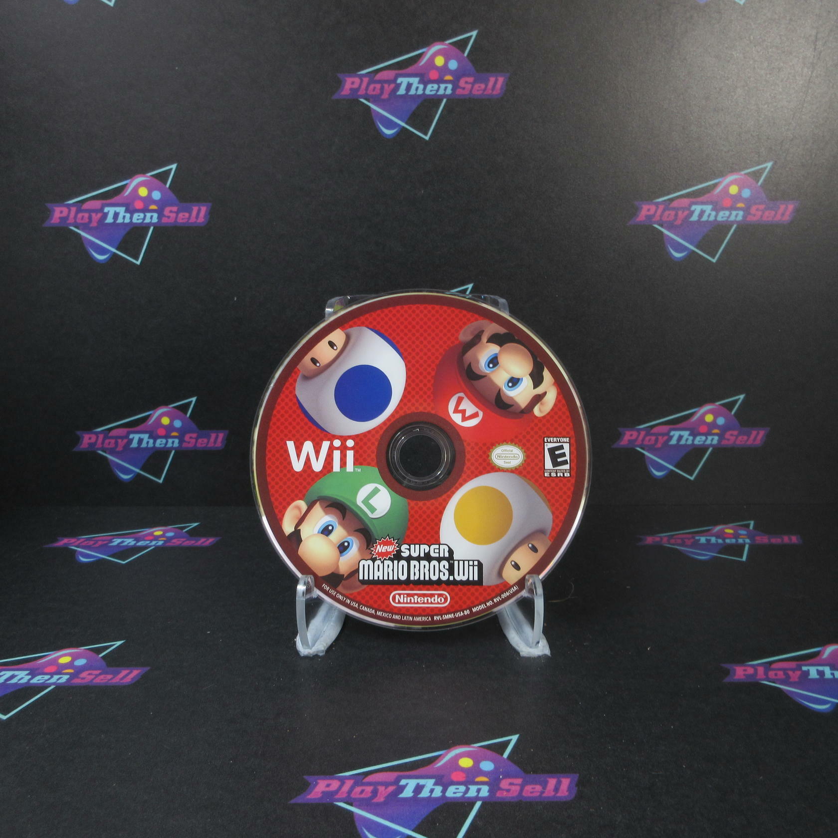New Super Mario Bros. Nintendo Wii Sleeve - Very Good