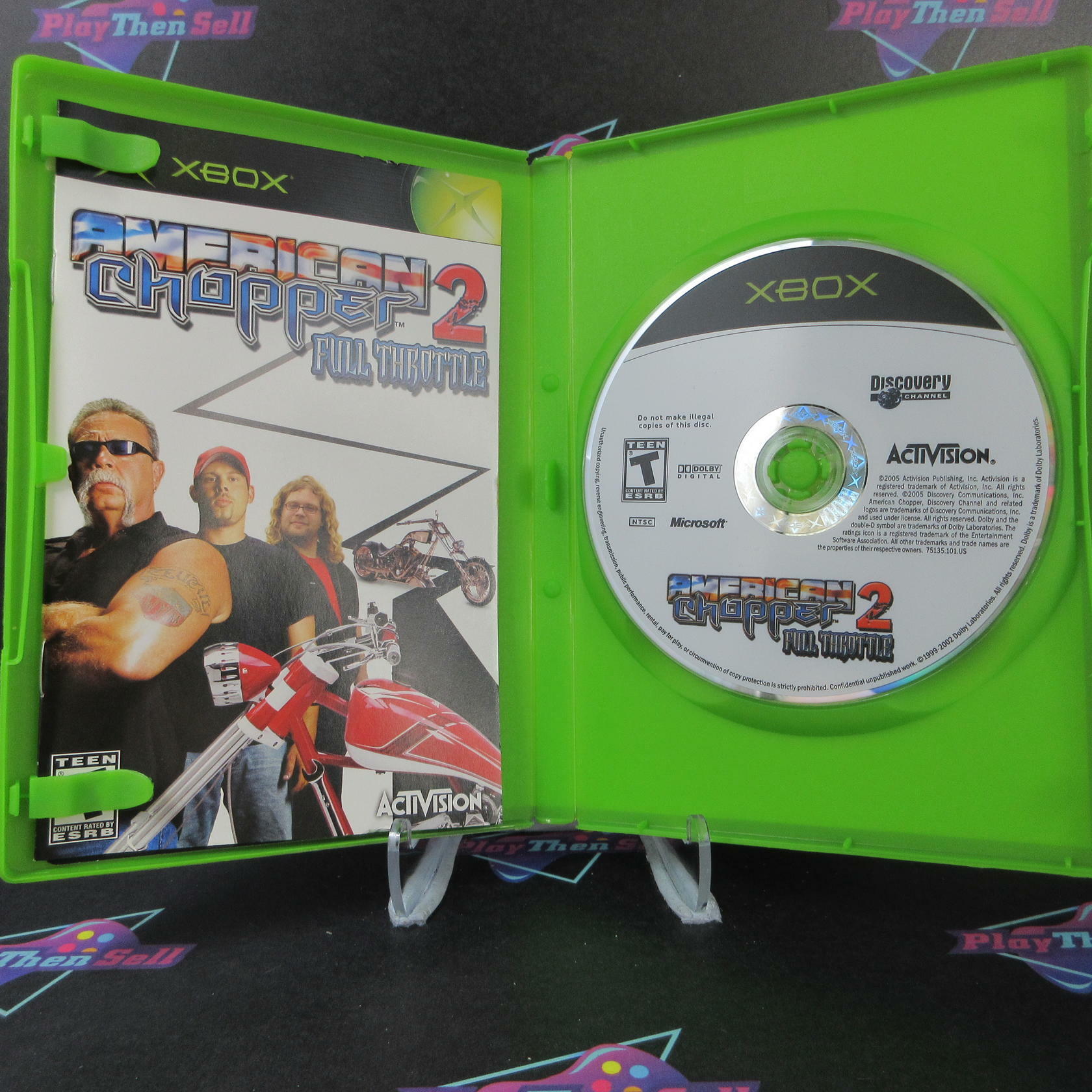 American Chopper 2 Full Throttle - Xbox + Reg Card - Like New