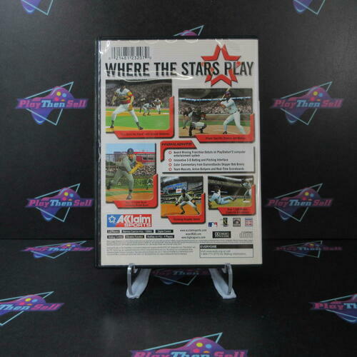 All Star Baseball 2002 PS2 PlayStation 2 + Reg Card - Like New