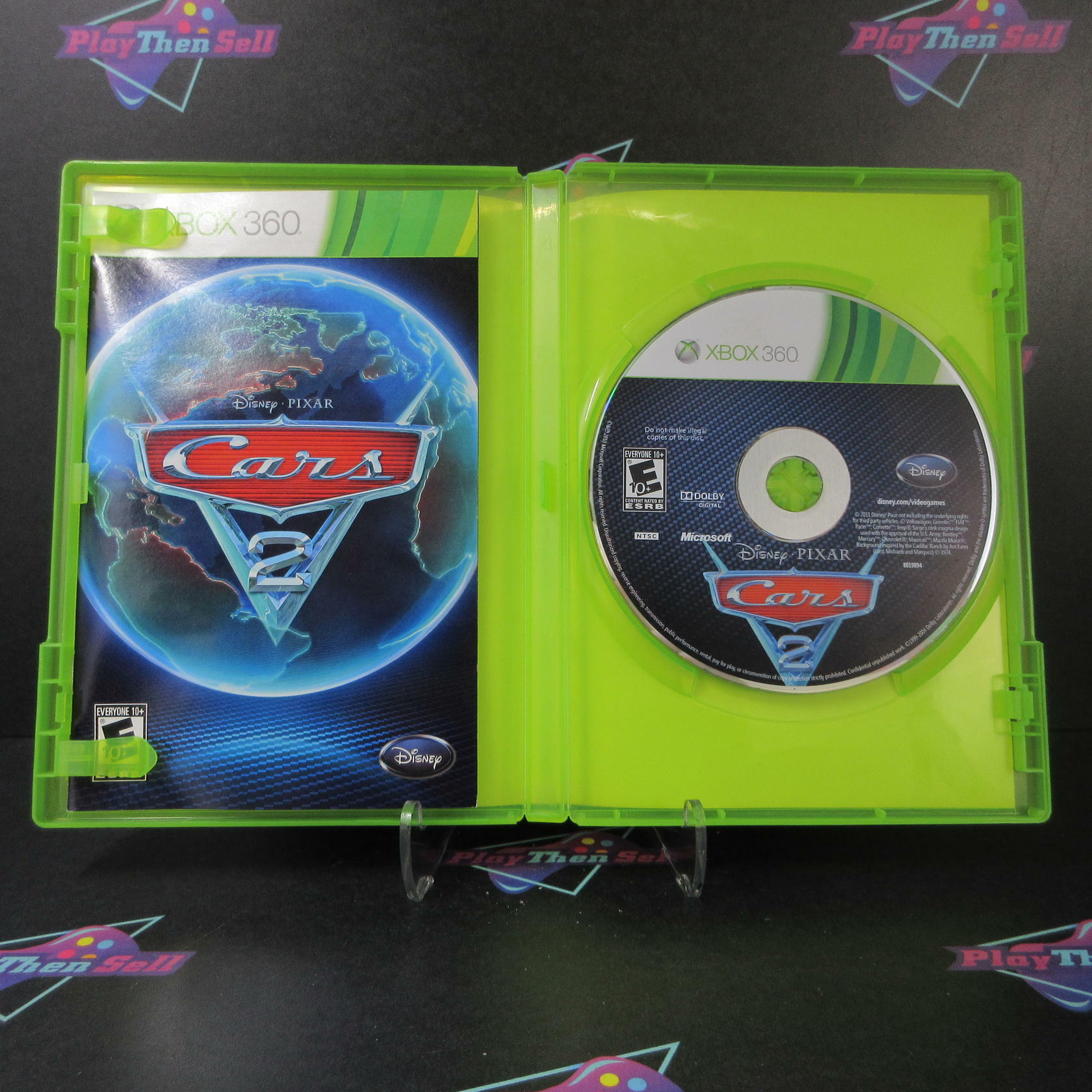 Cars 2 The Video Game Xbox 360 DD Complete CIB - Very Good