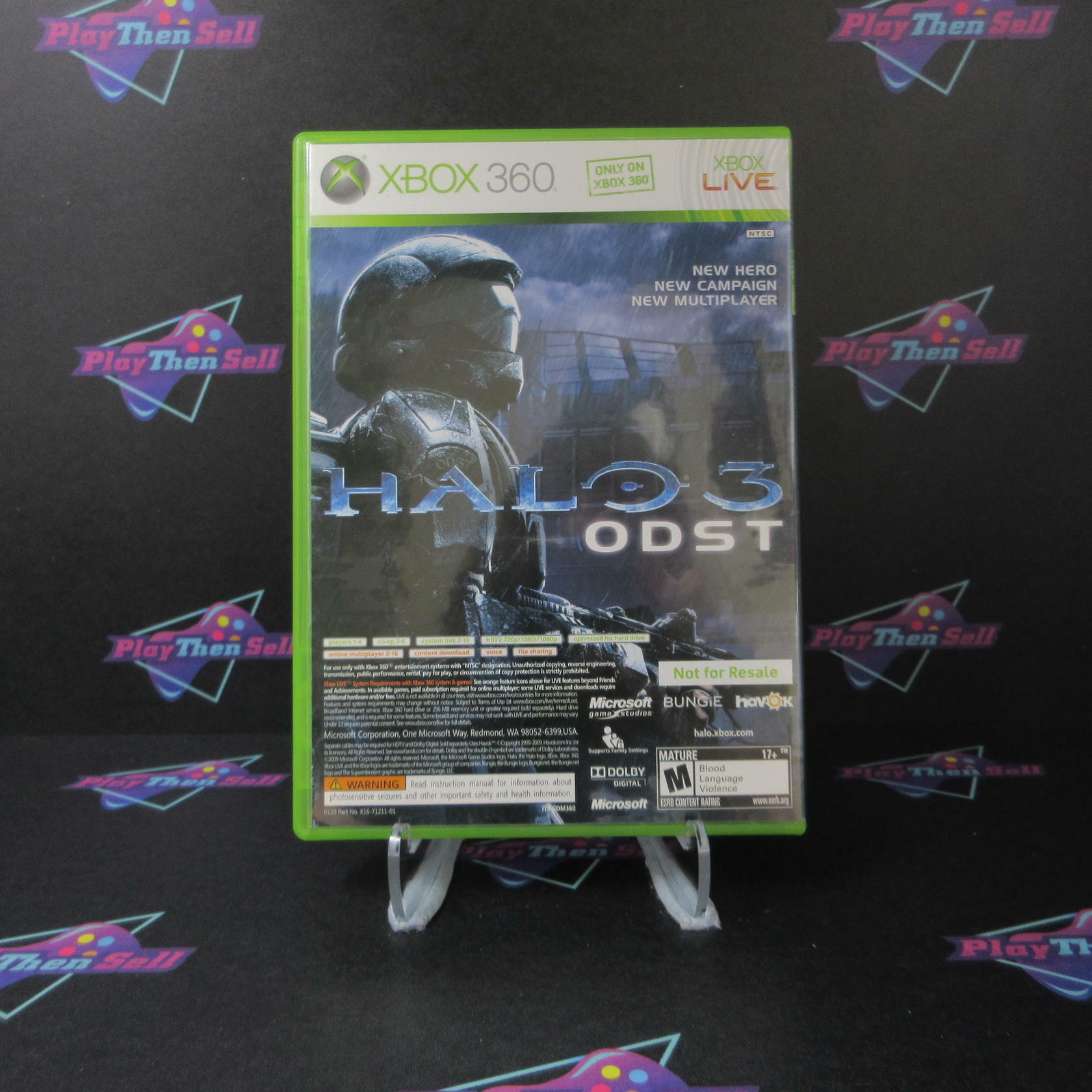 Forza Motorsport 3 / Halo 3 ODST Xbox 360 - Very Good