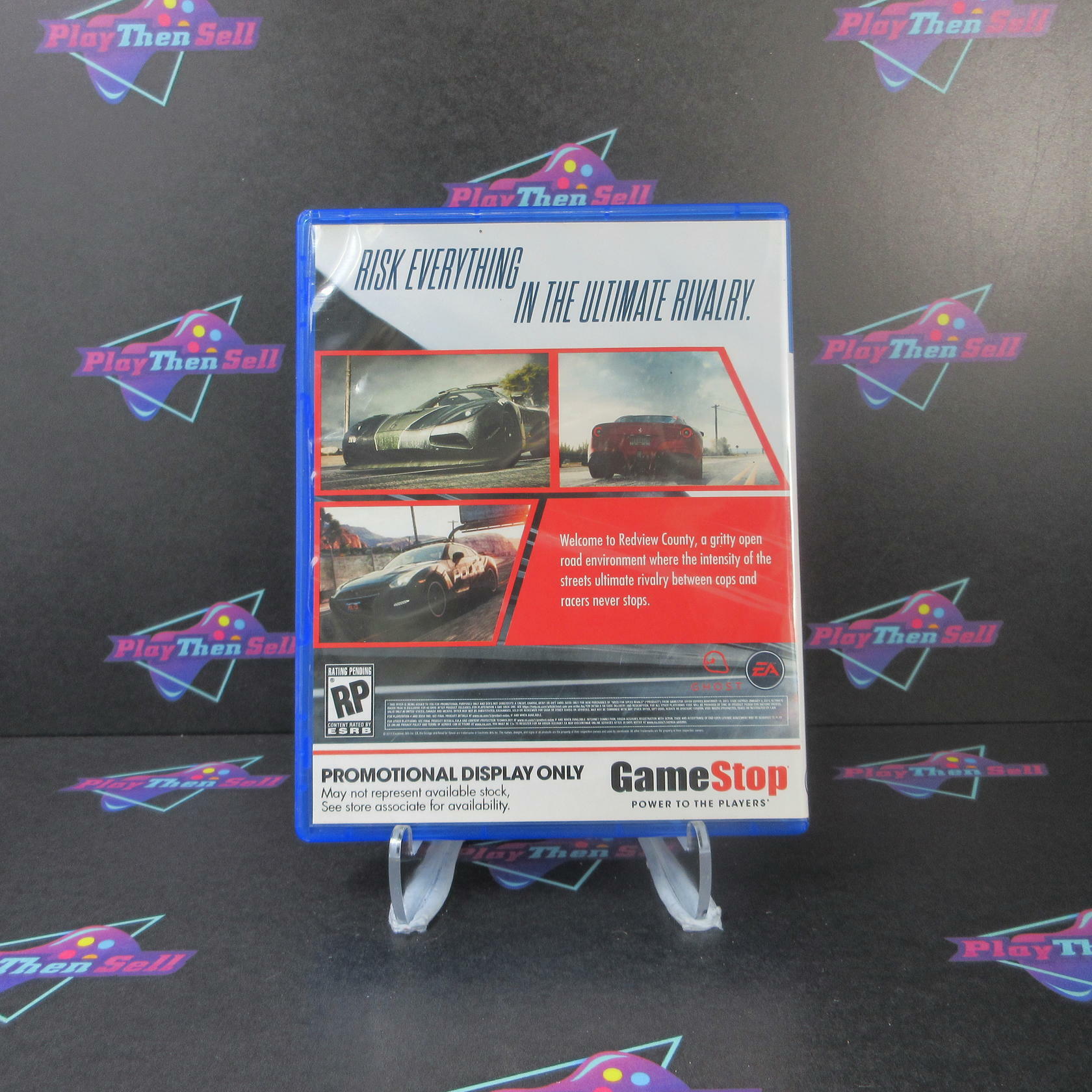 Need For Speed Rivals Promo Art PS4 PlayStation 4 - Like New
