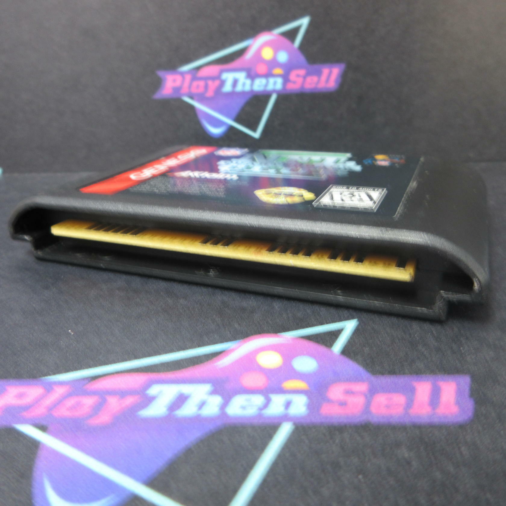 NFL Quarterback Club Sega Genesis Cartridge Only Authentic / Tested - Very Good